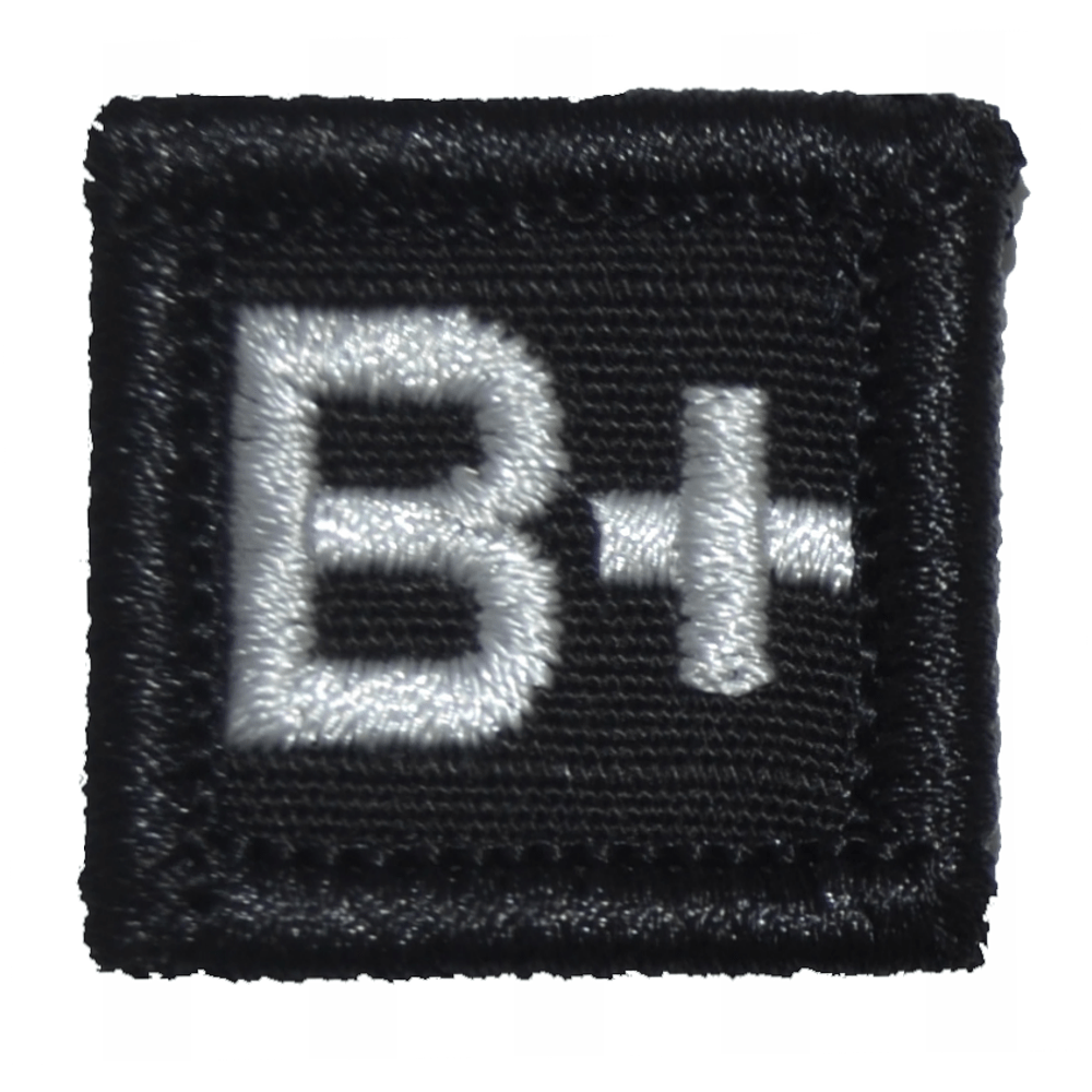 Blood Type B POS - 1x1 Patch