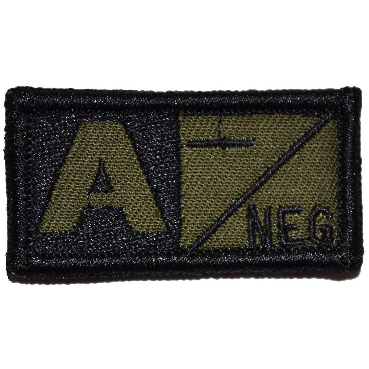 1x2 Blood Type Military / Patch (All Blood Types)