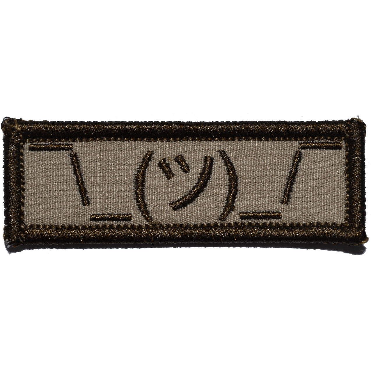 Shrug Emoji - 1x3 Patch