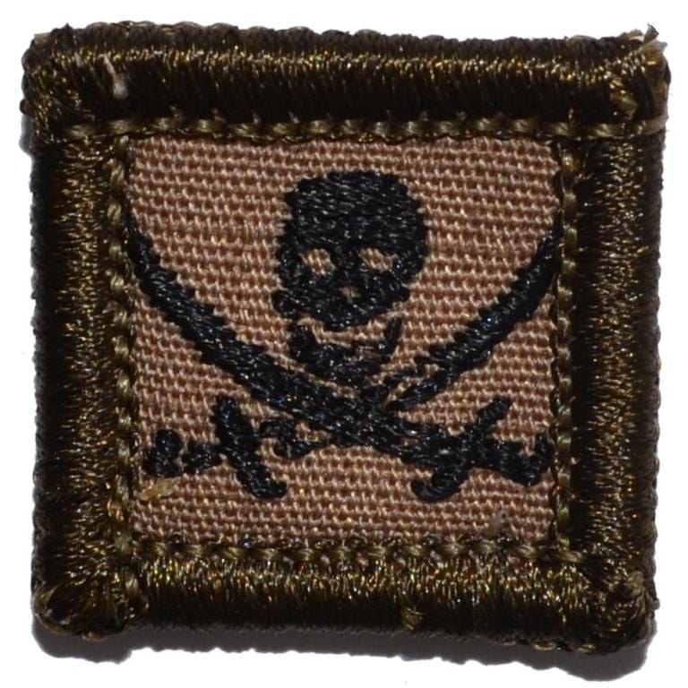 Pirate Jolly Roger - 1x1 Patch