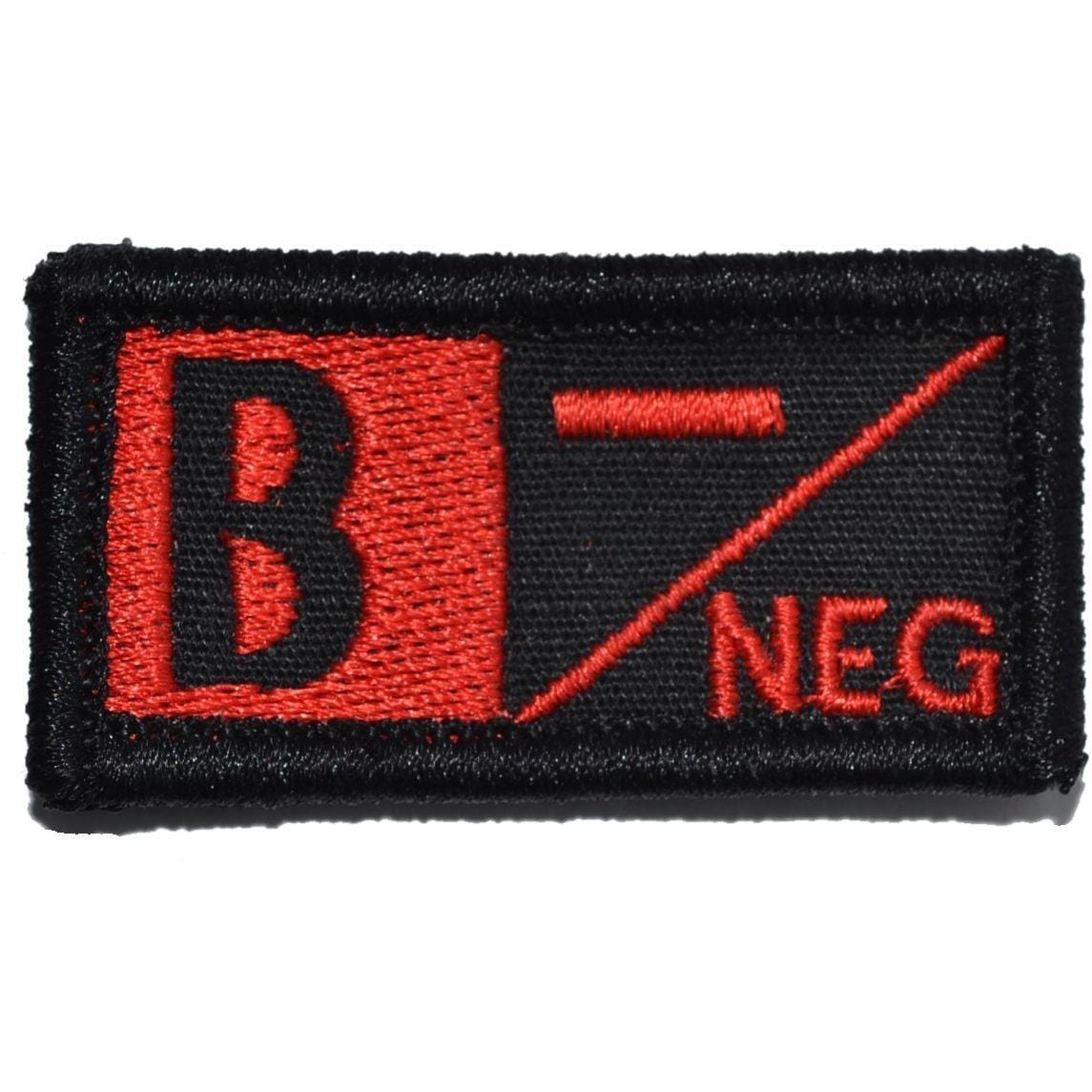1x2 Blood Type Military / Patch (All Blood Types)