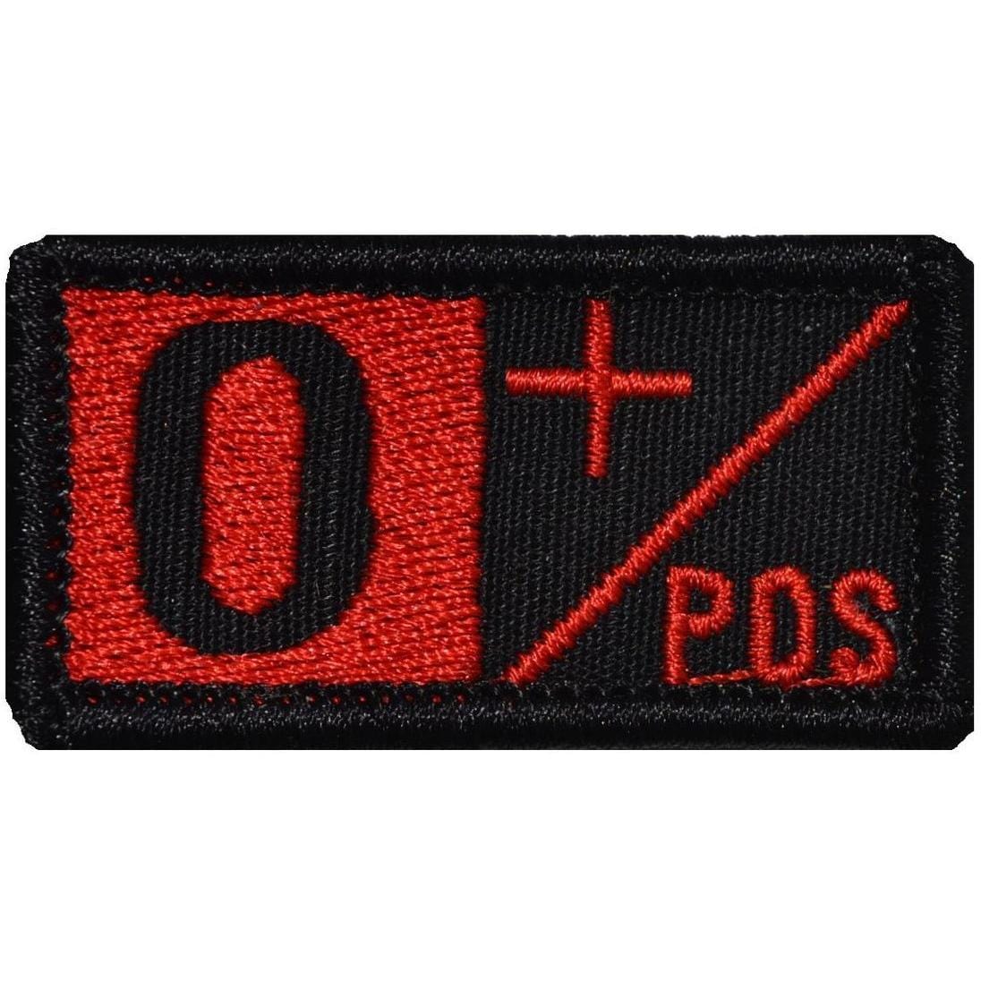 1x2 Blood Type Military / Patch (All Blood Types)