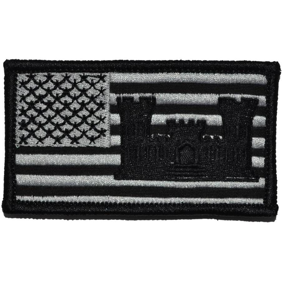 2x3.5 Superimposed Army Engineer Castle Patch