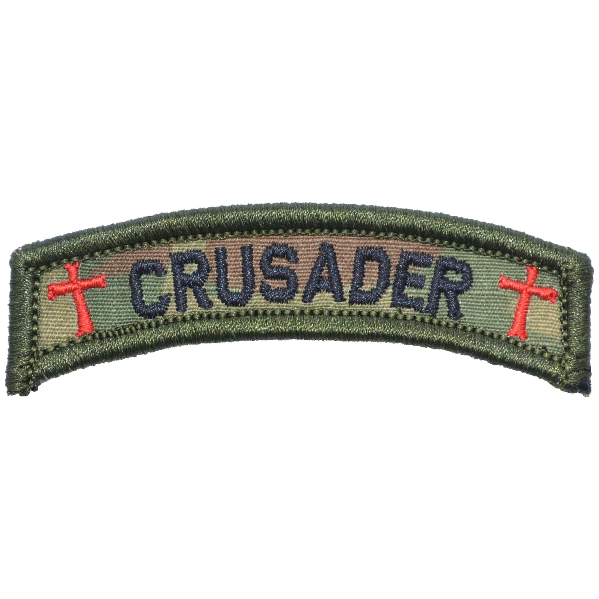 Crusader Templar Cross- Tab Patch