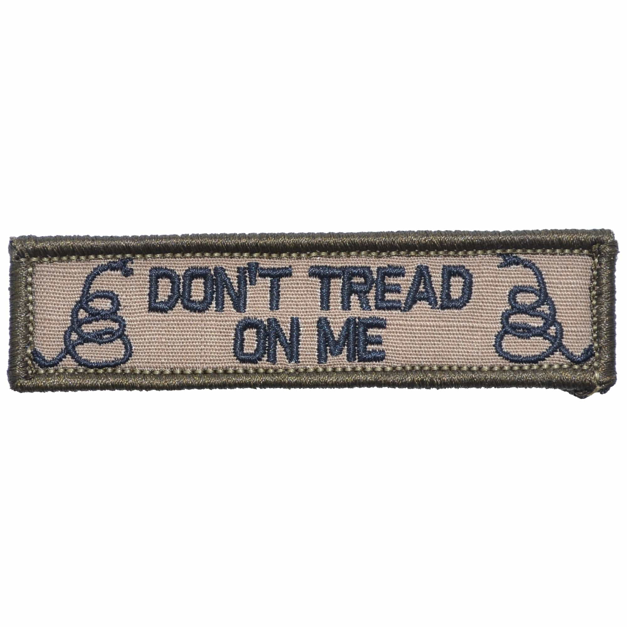 Don't Tread on Me Gadsden Snake - 1x3.75 Patch