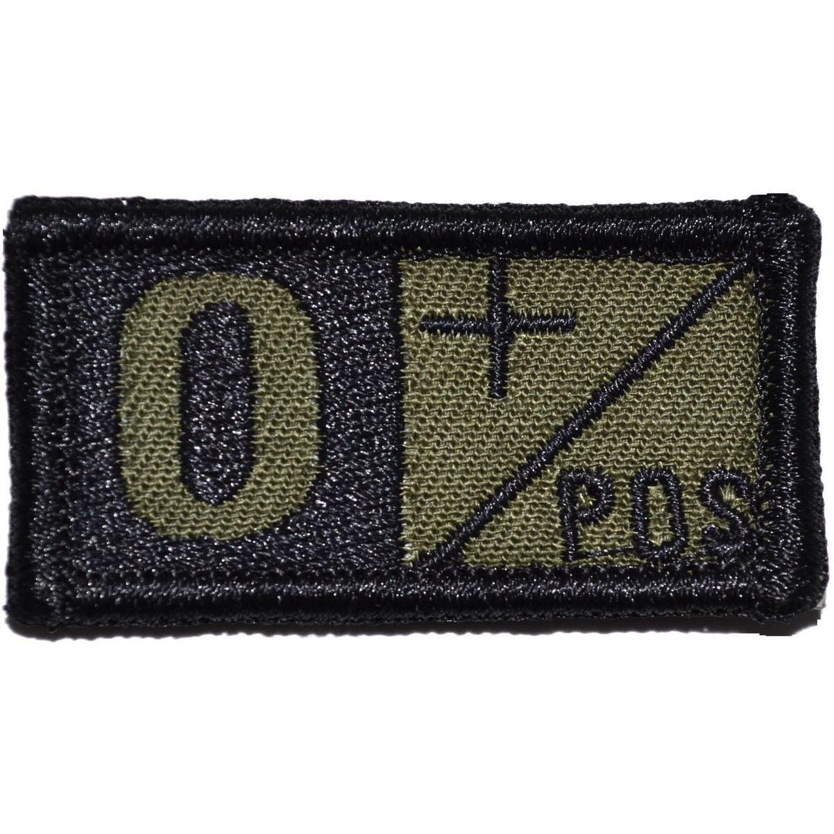 1x2 Blood Type Military / Patch (All Blood Types)