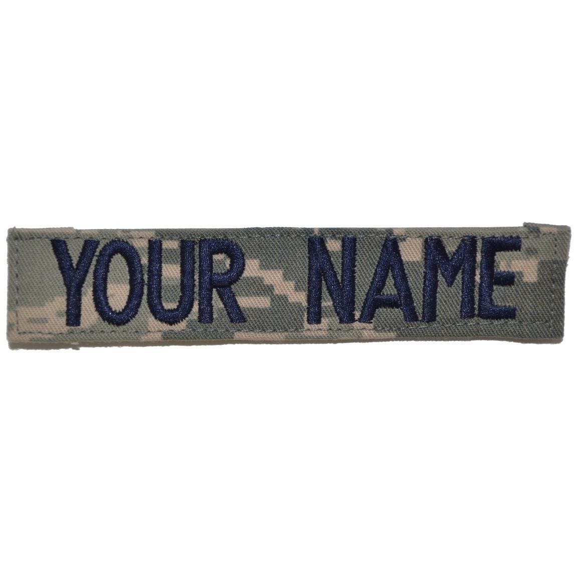Single Name Tape w/ Hook Fastener Backing - ABU