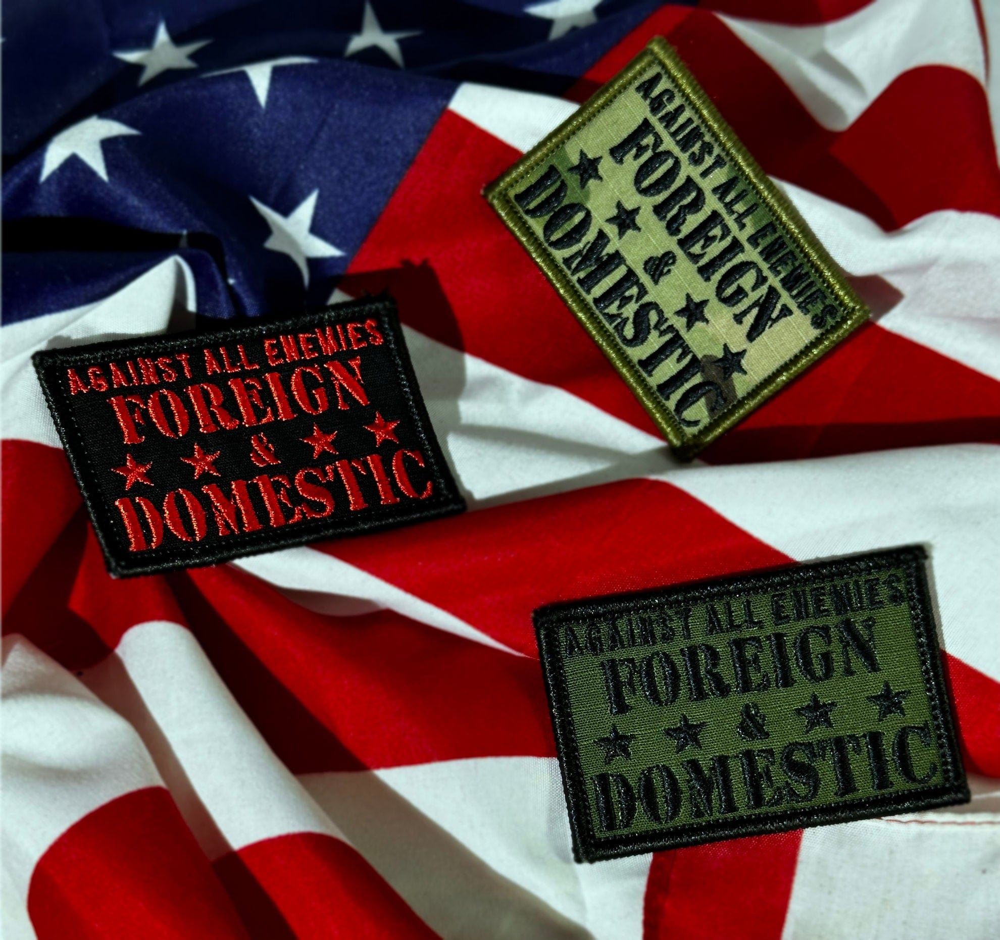 Against All Enemies Foreign and Domestic - 2x3 Patch - Version 2.0
