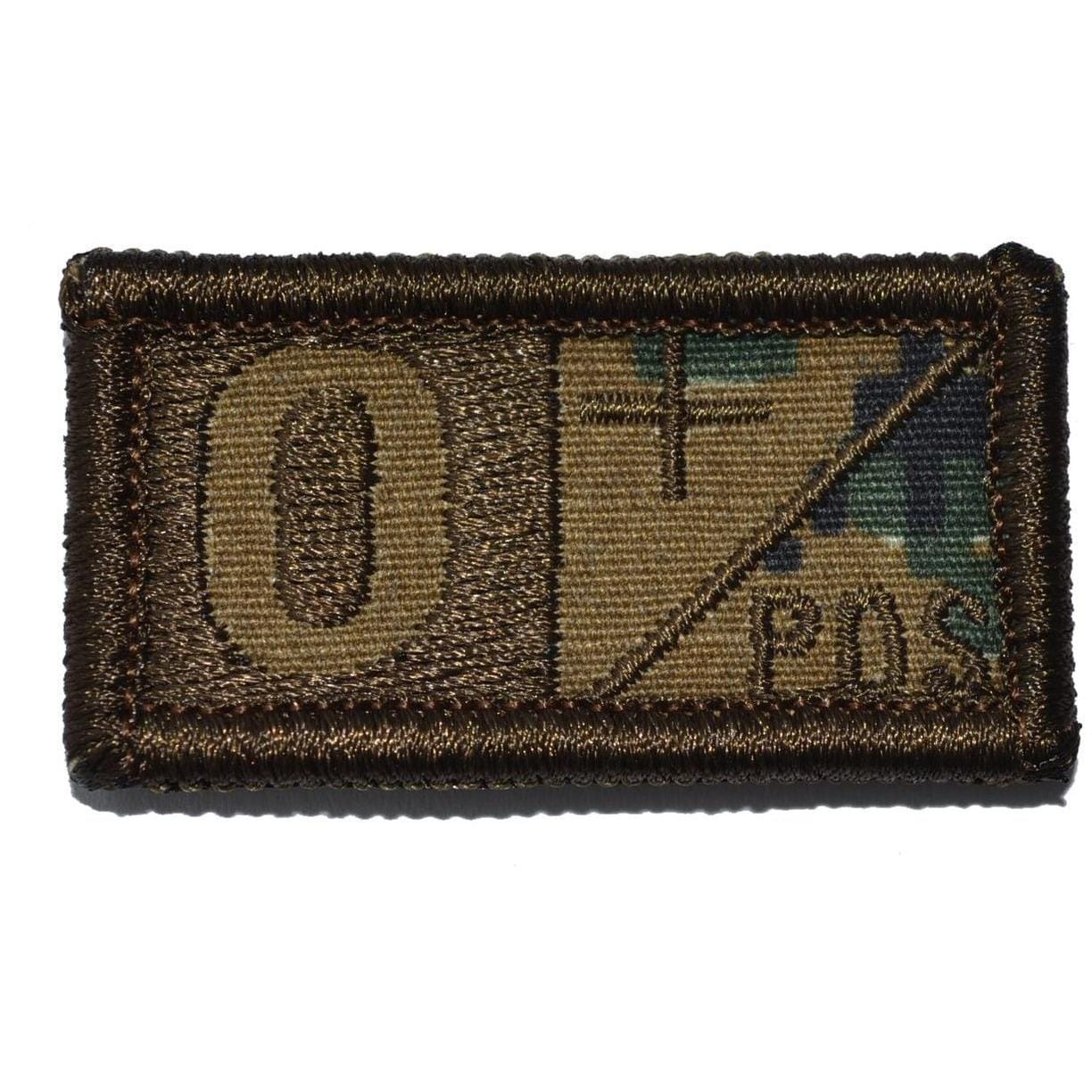 1x2 Blood Type Military / Patch (All Blood Types)