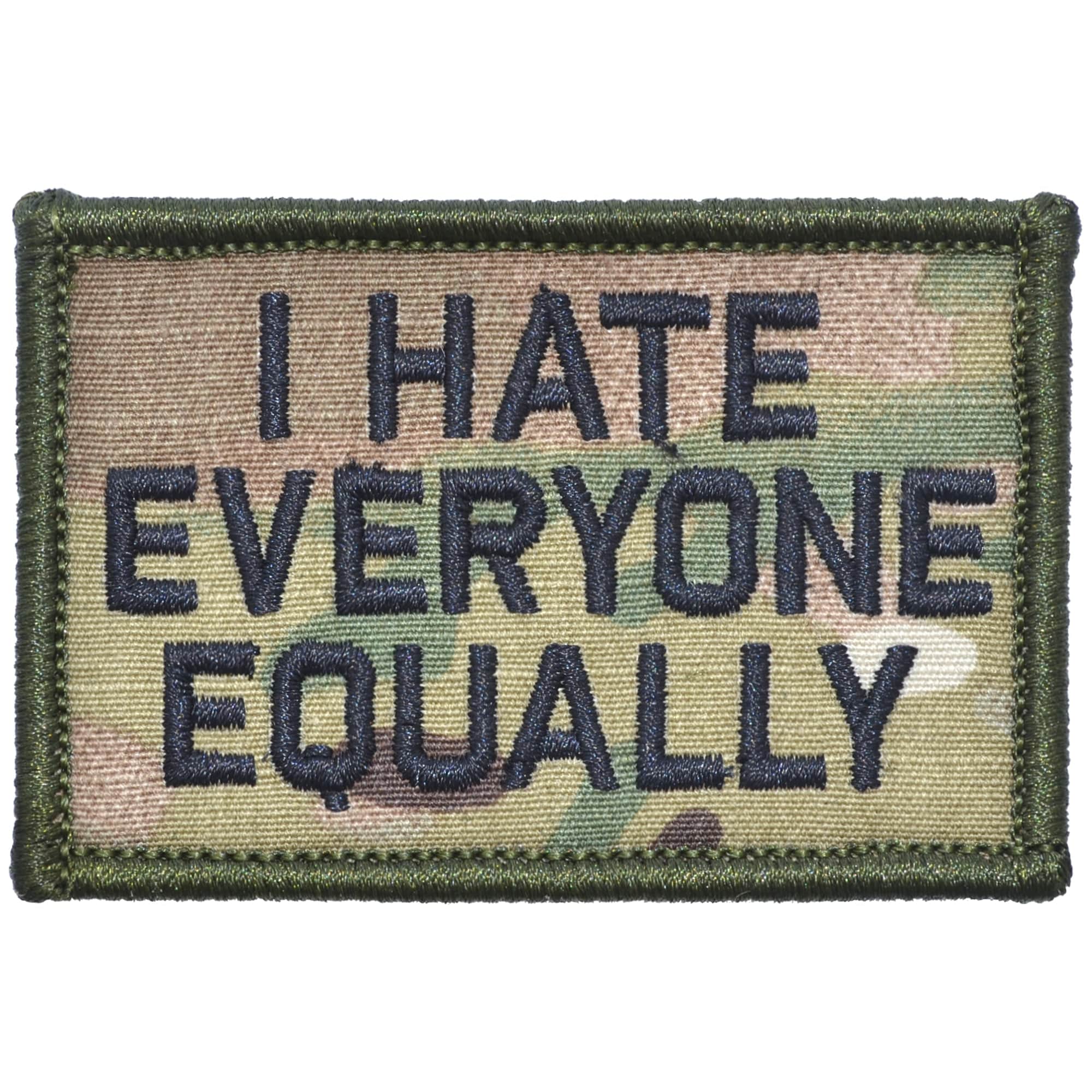 I Hate Everyone Equally - 2x3 Patch