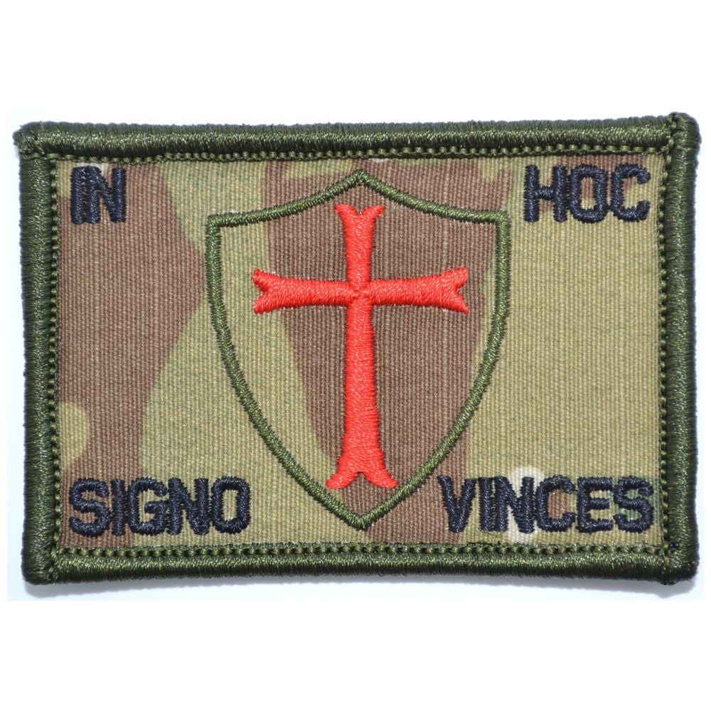 In Hoc Signo Vinces Templar - 2x3 Patch