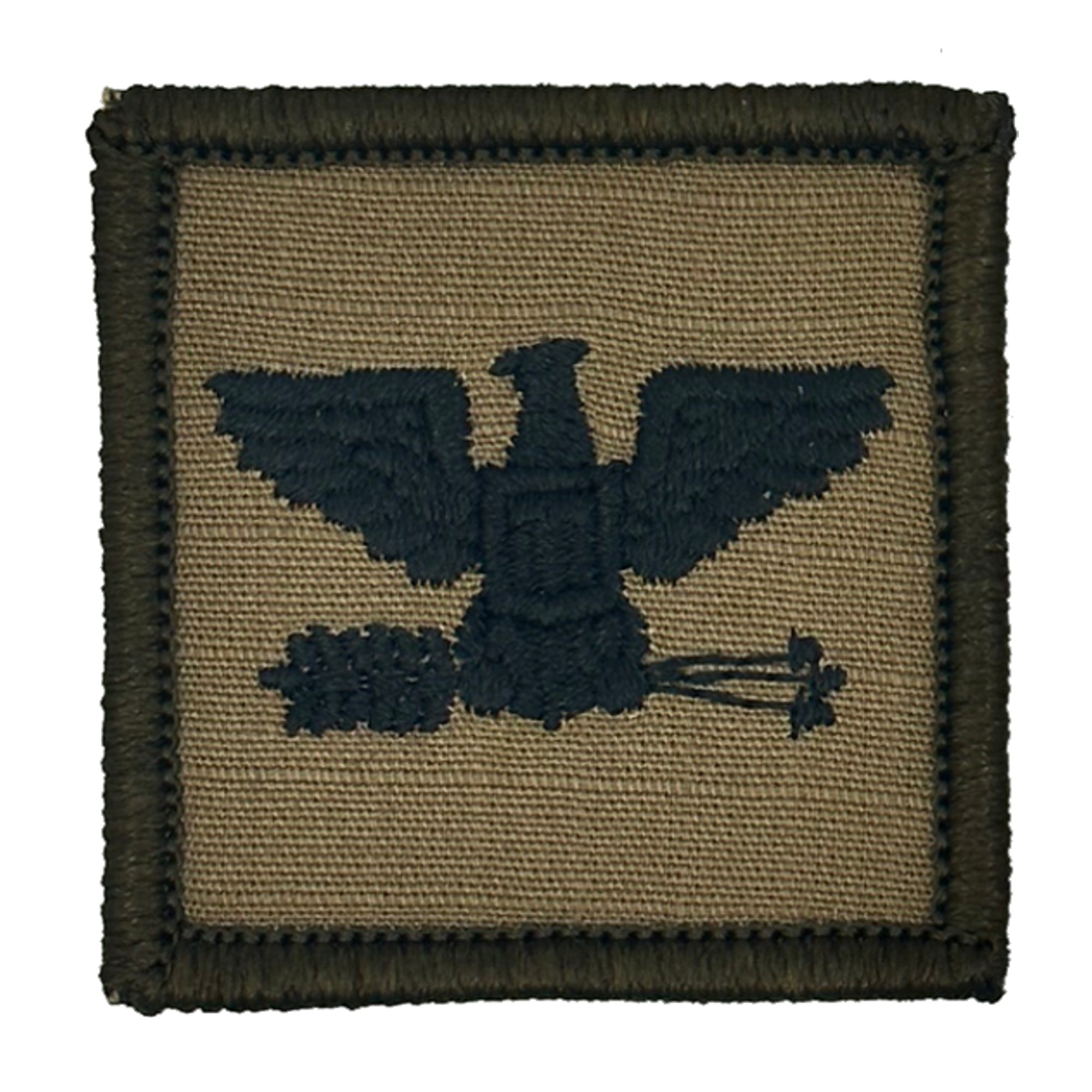 USMC Rank Insignia - 2x2 Patch