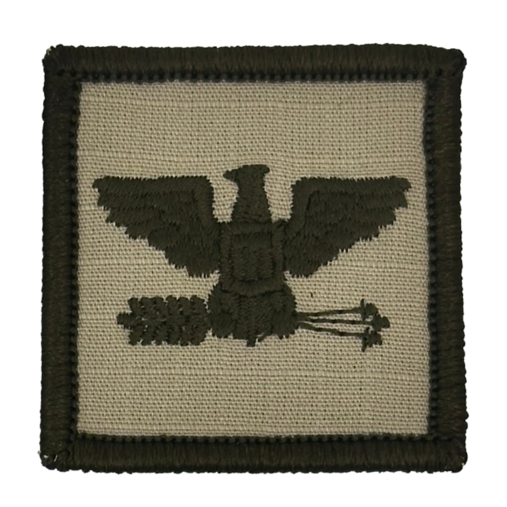 USMC Rank Insignia - 2x2 Patch