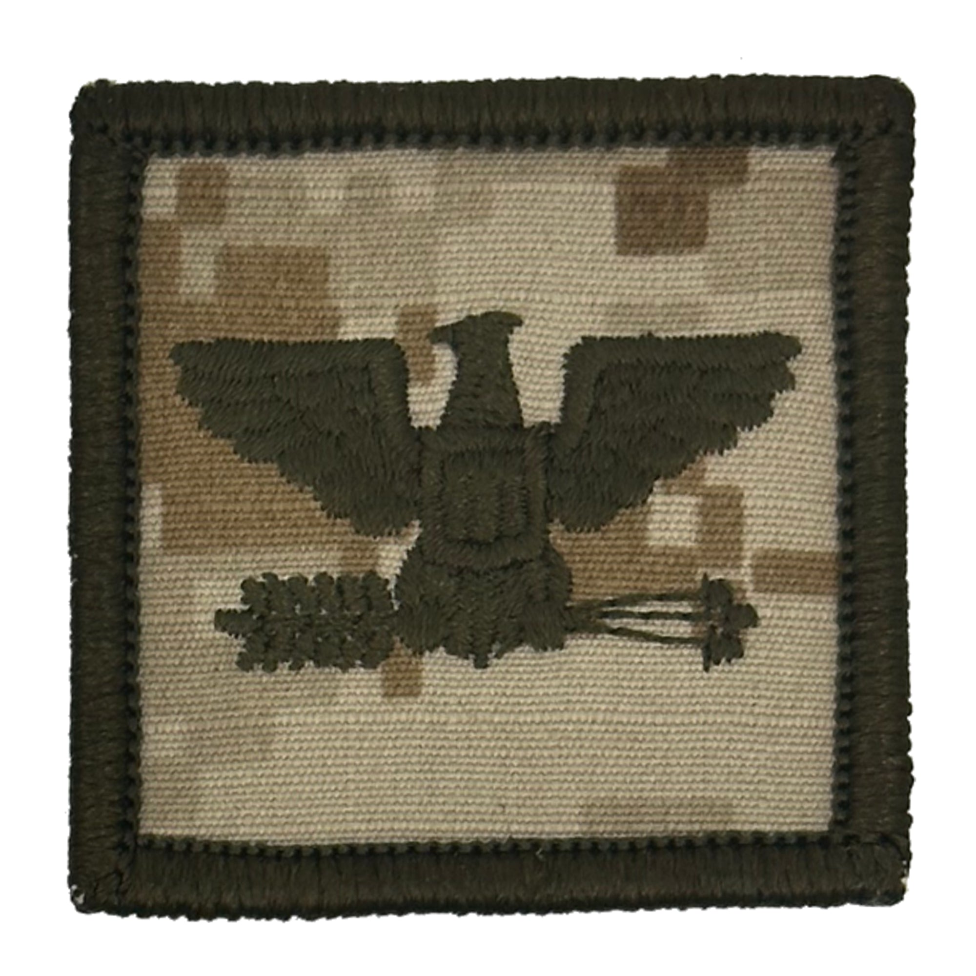 USMC Rank Insignia - 2x2 Patch