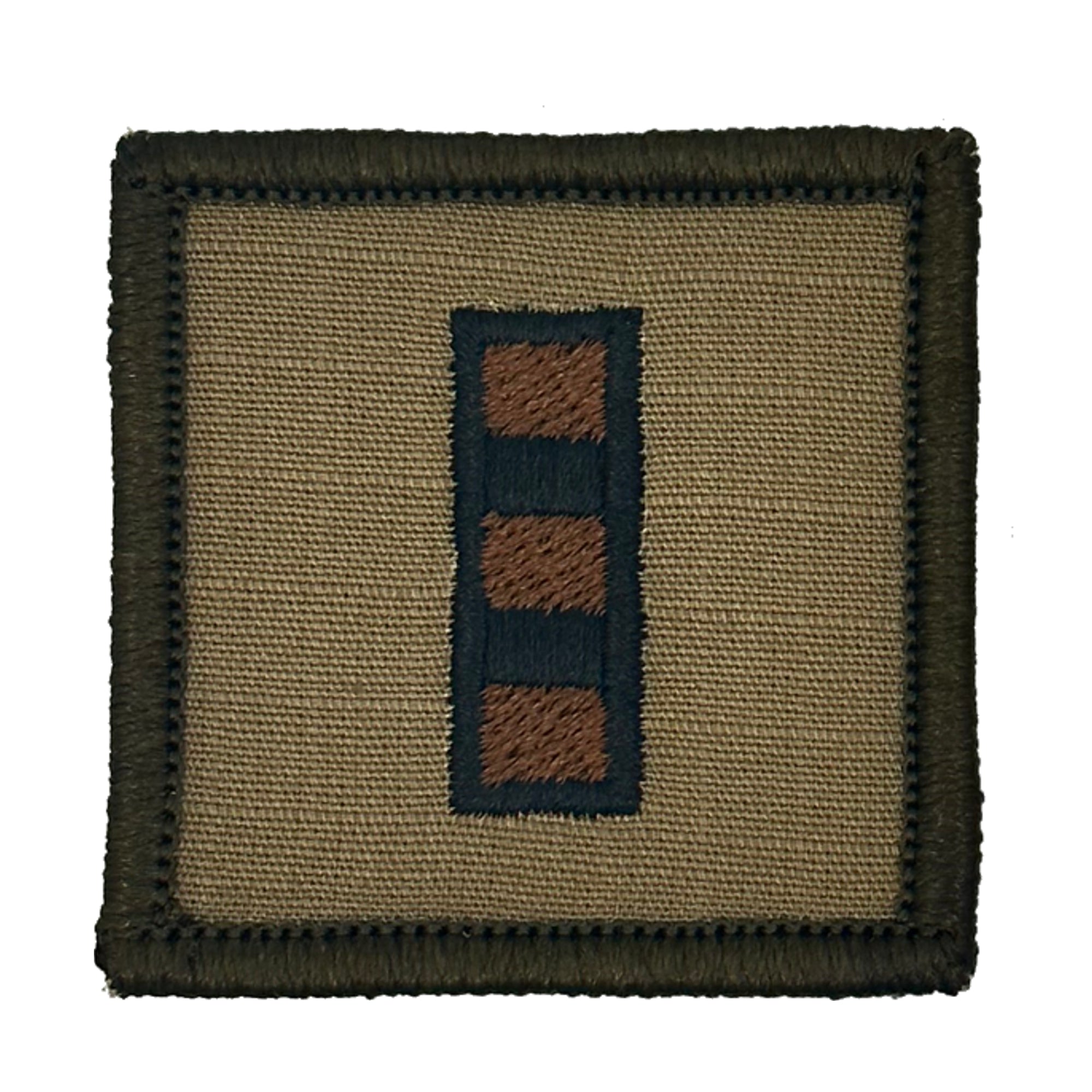 USMC Rank Insignia - 2x2 Patch