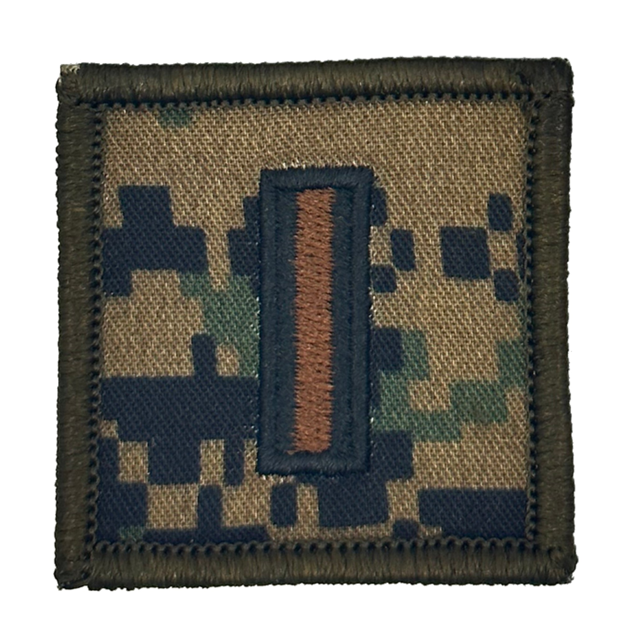 USMC Rank Insignia - 2x2 Patch