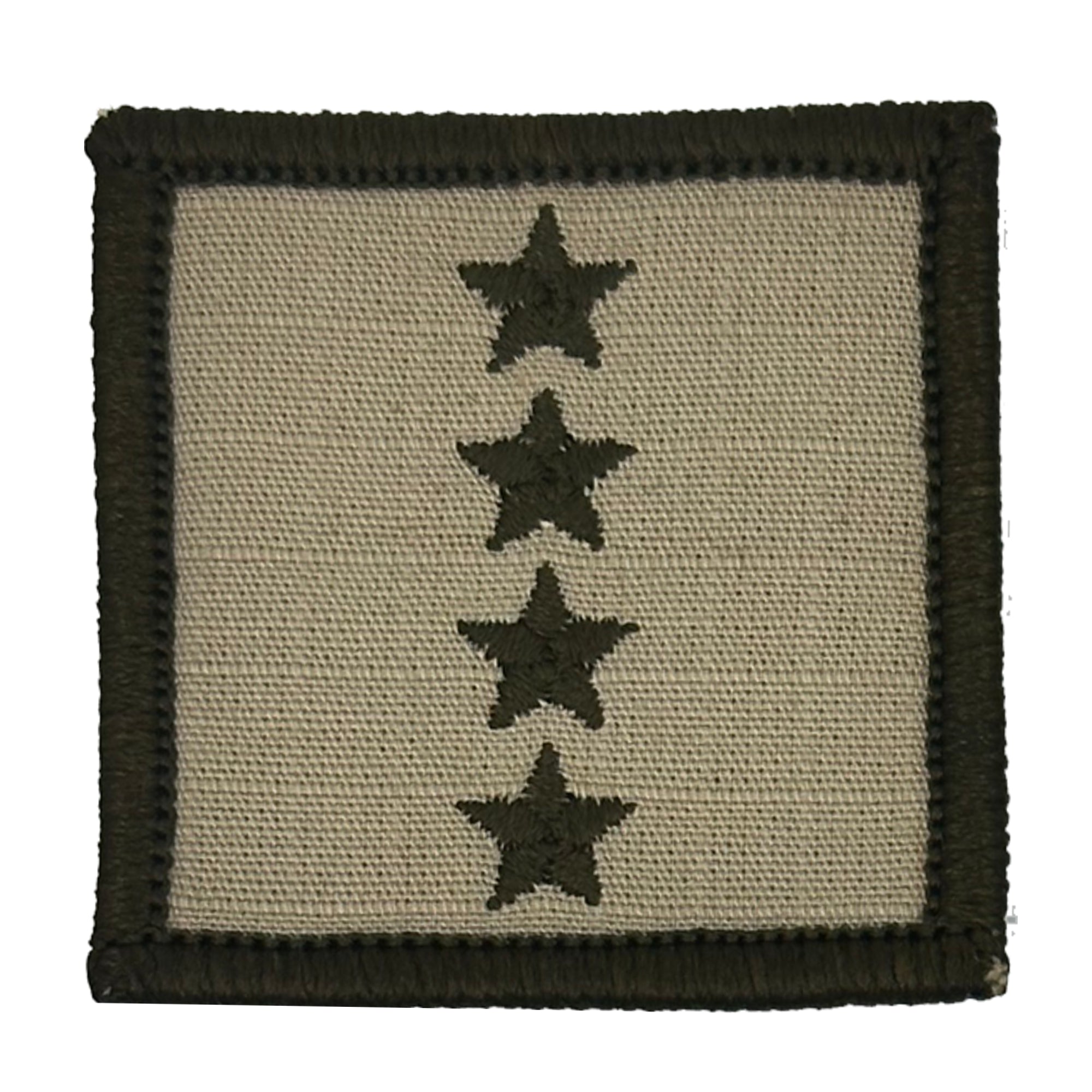 USMC Rank Insignia - 2x2 Patch