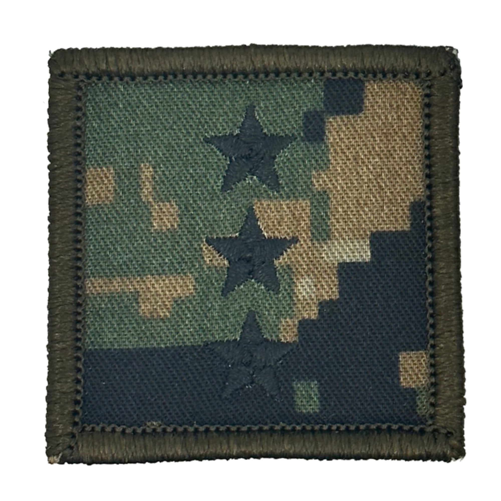 USMC Rank Insignia - 2x2 Patch