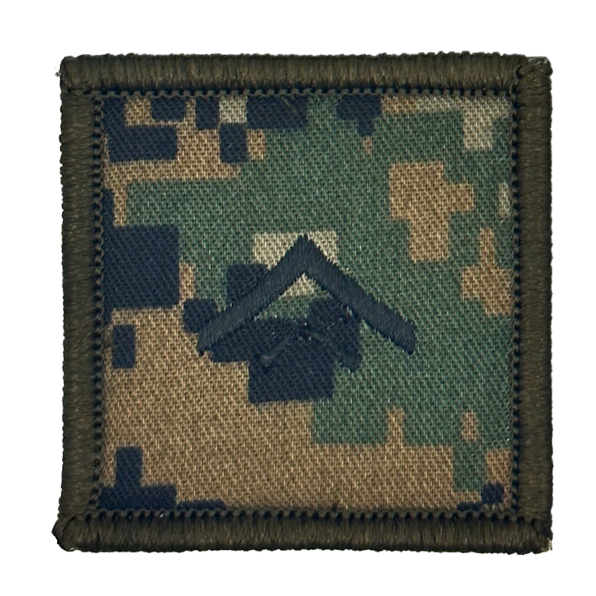 USMC Rank Insignia - 2x2 Patch