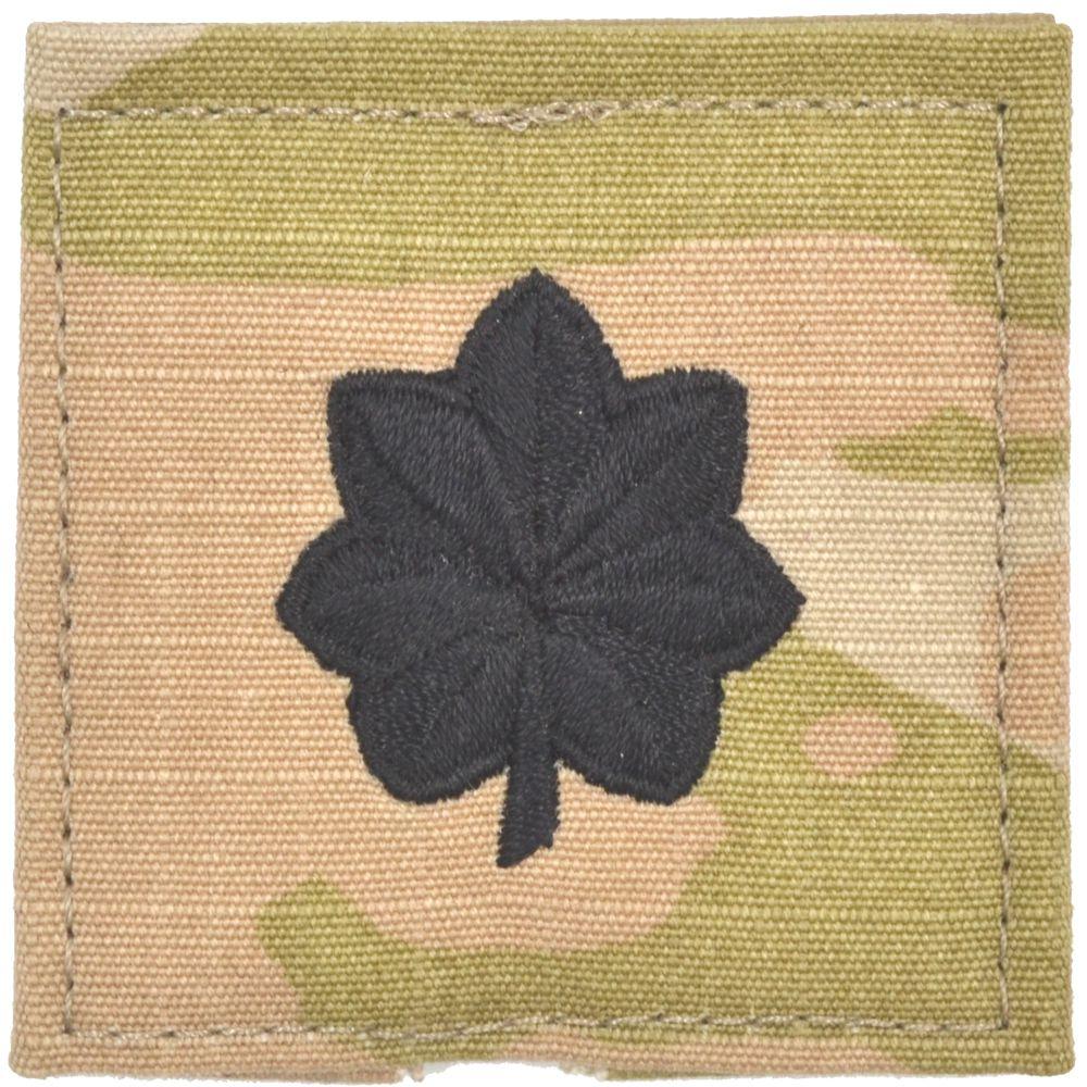 Army Rank w/ Hook Fastener Backing - 3-Color OCP