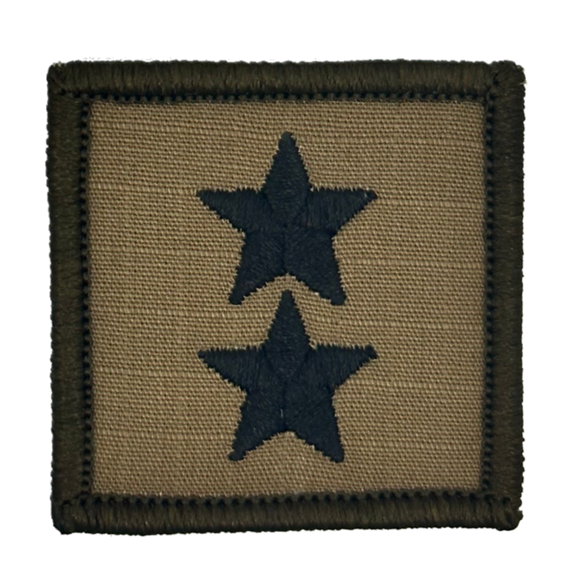 USMC Rank Insignia - 2x2 Patch