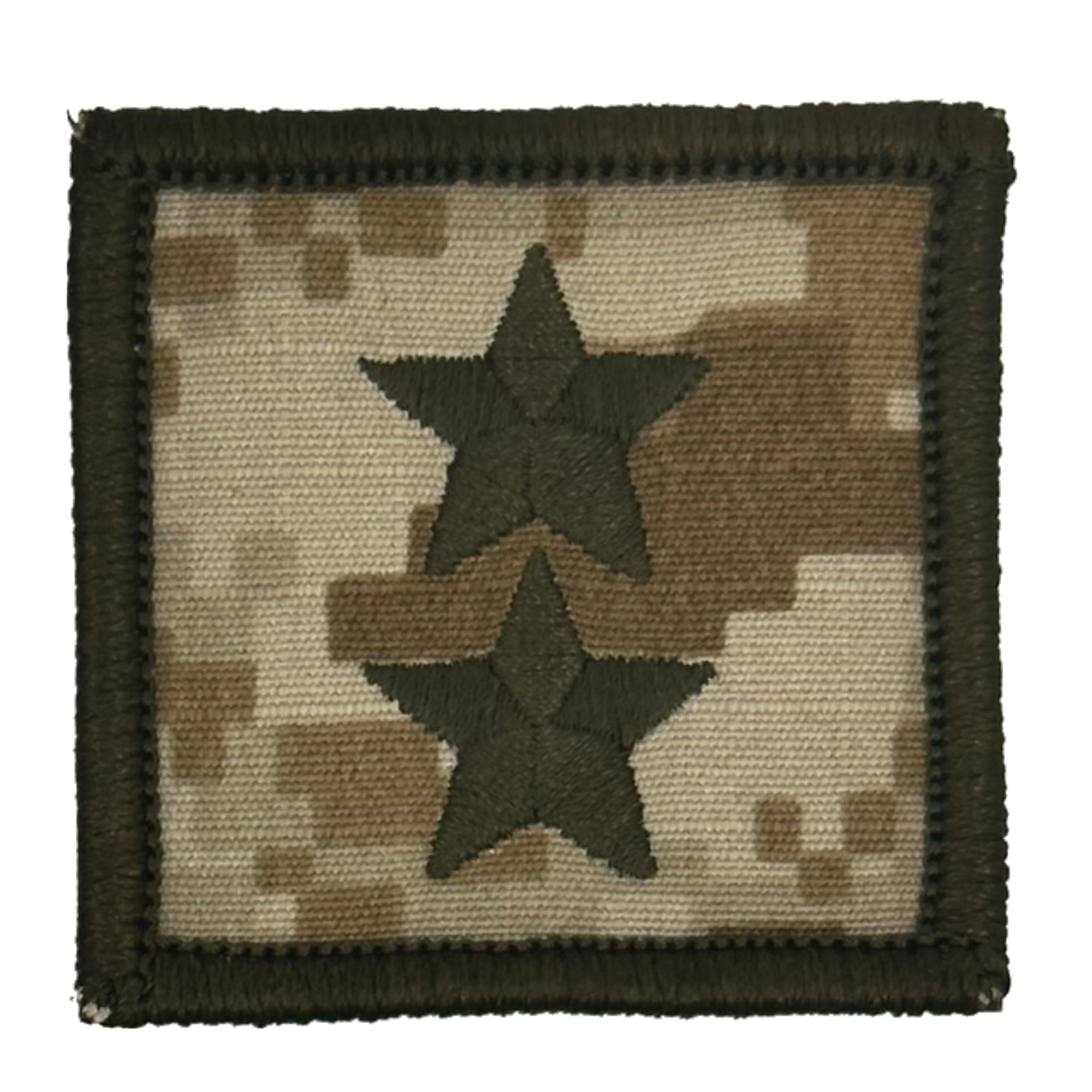 USMC Rank Insignia - 2x2 Patch