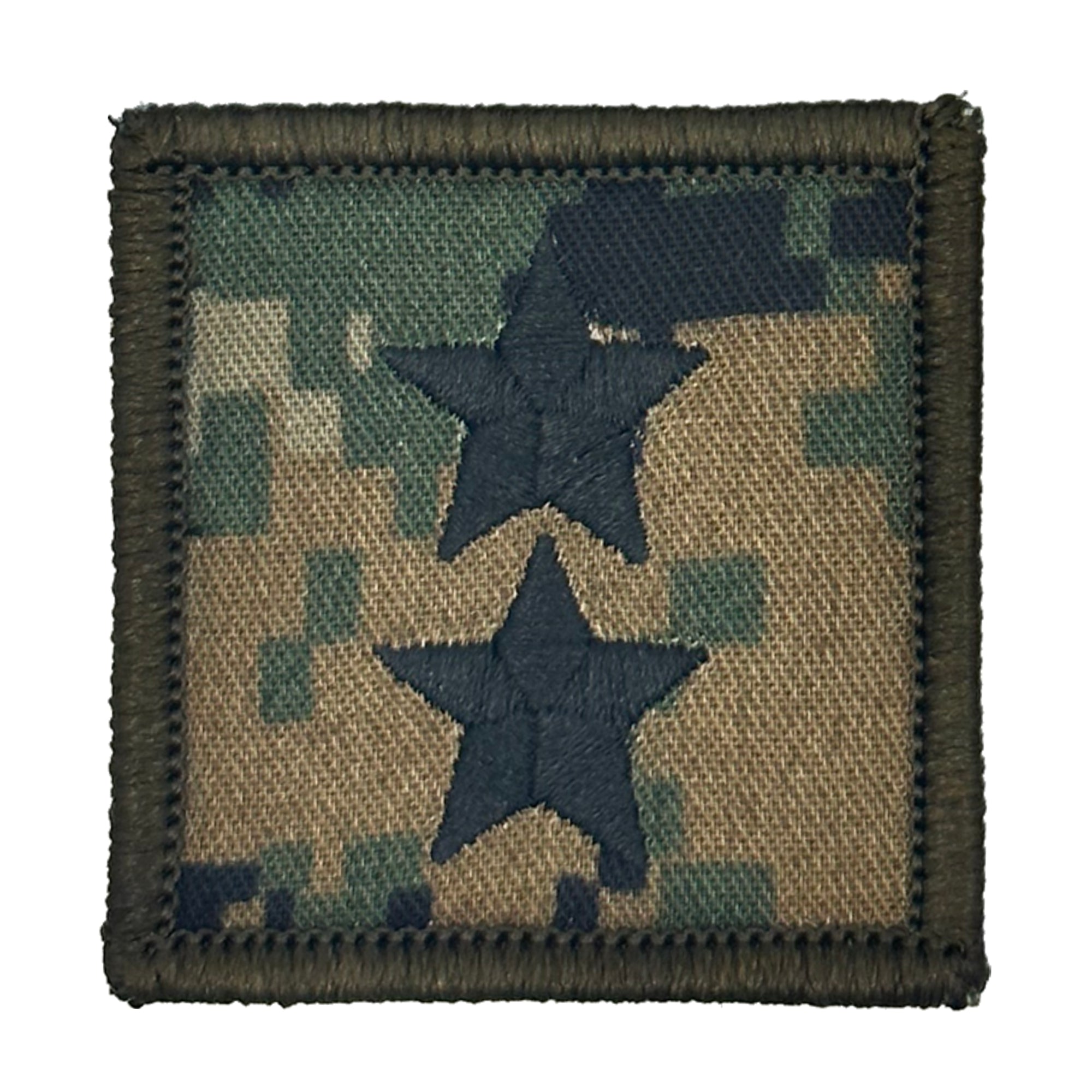 USMC Rank Insignia - 2x2 Patch