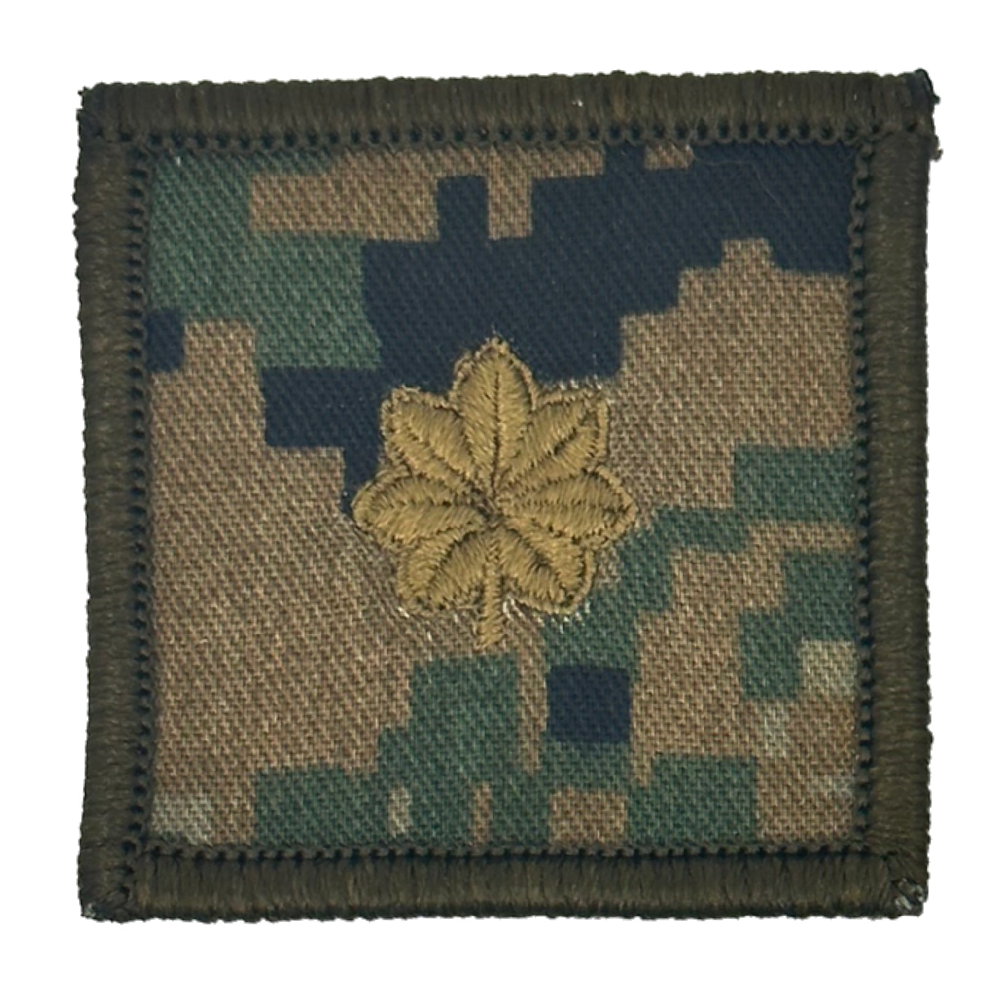 USMC Rank Insignia - 2x2 Patch