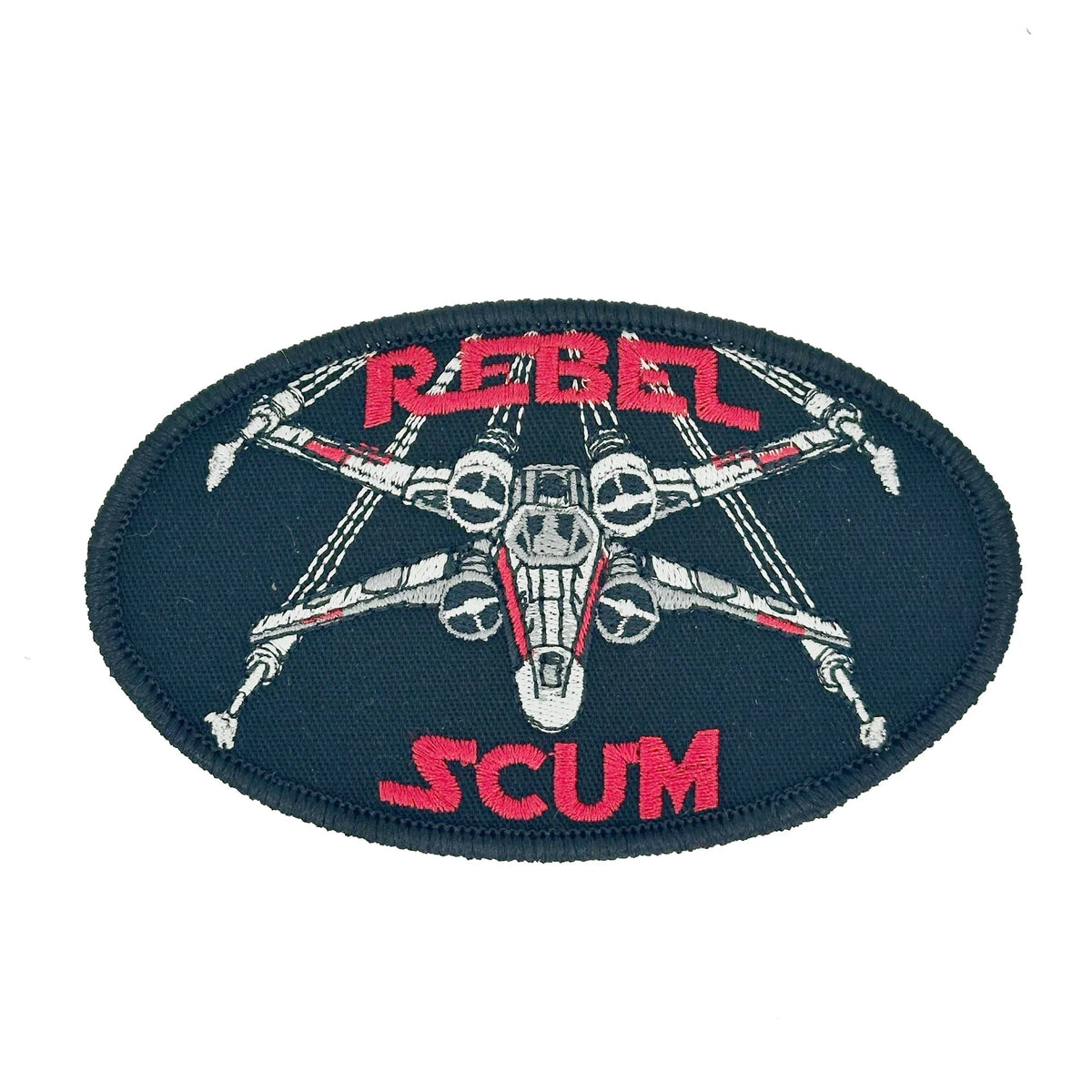 Tactical Gear Junkie Patches Rebel Scum X Wing - May the "Fourth" Be with You -  5" Embroidered Patch