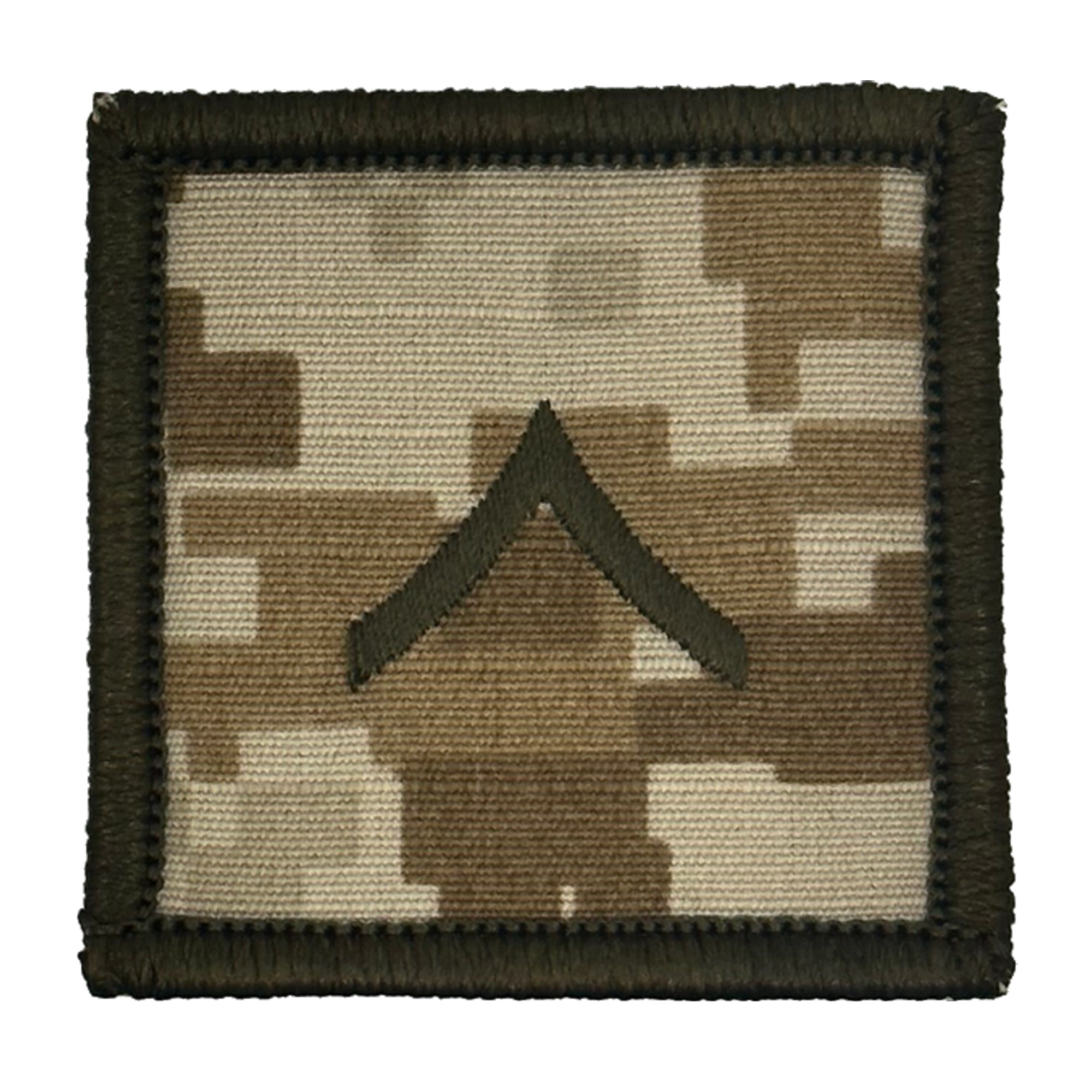 USMC Rank Insignia - 2x2 Patch