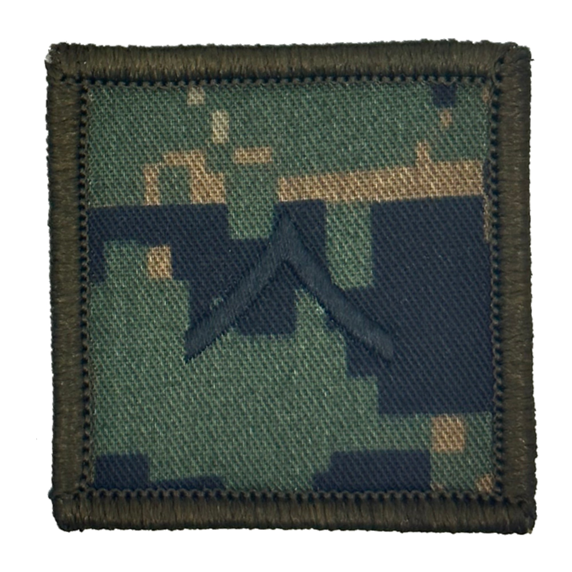 USMC Rank Insignia - 2x2 Patch