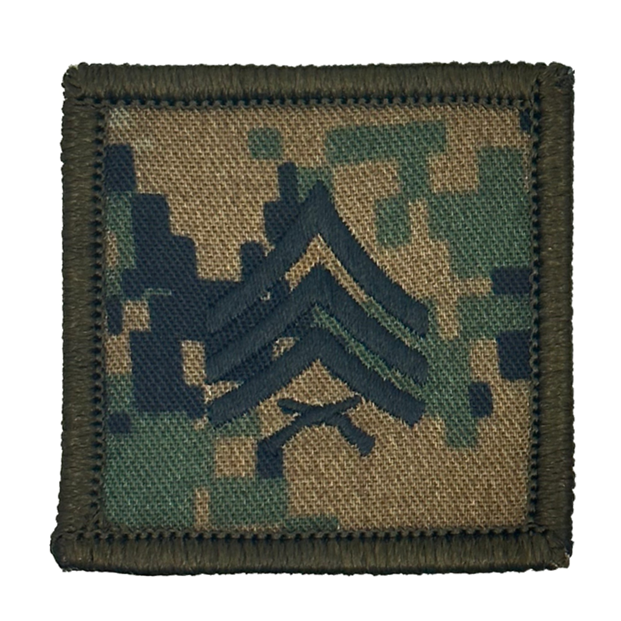 USMC Rank Insignia - 2x2 Patch