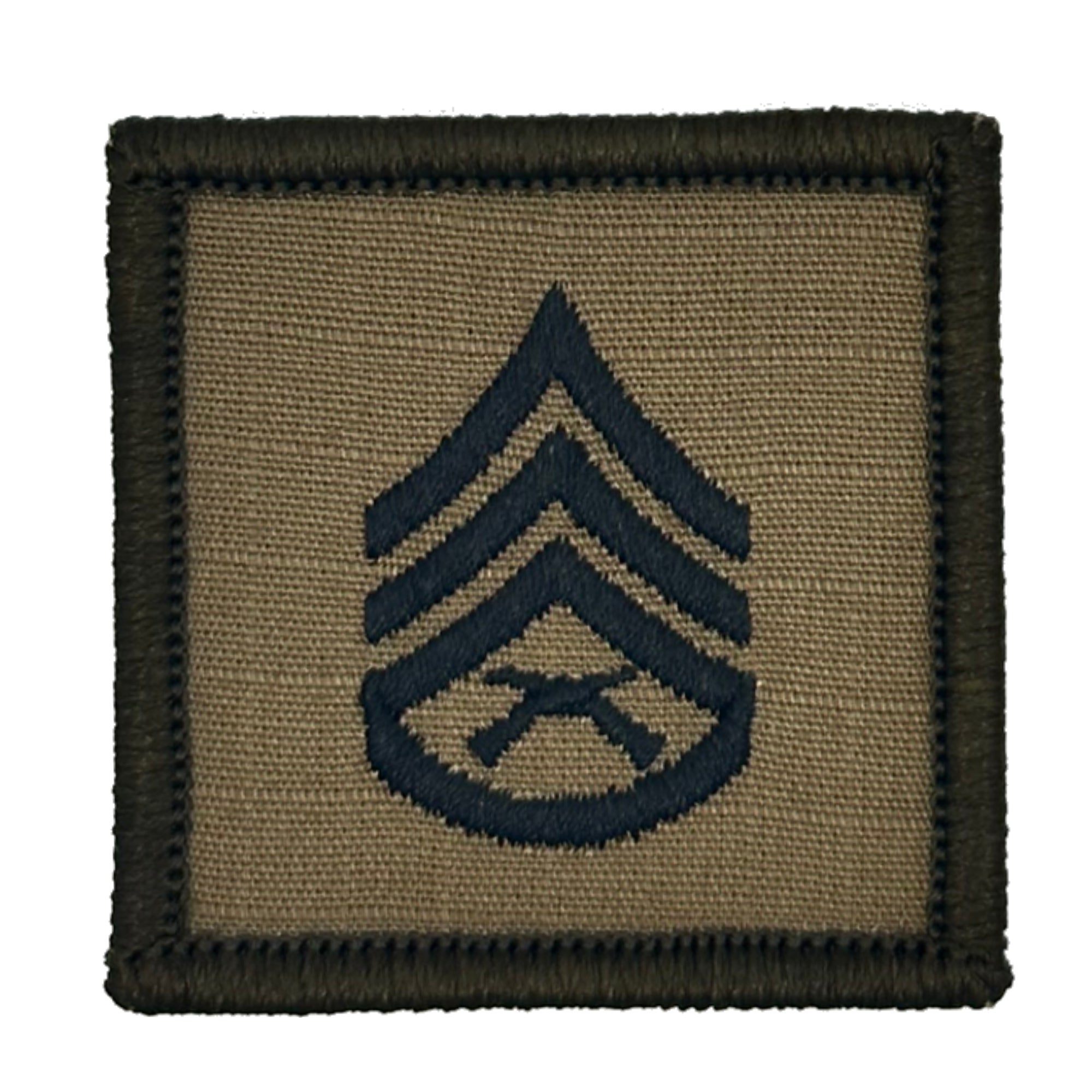 USMC Rank Insignia - 2x2 Patch