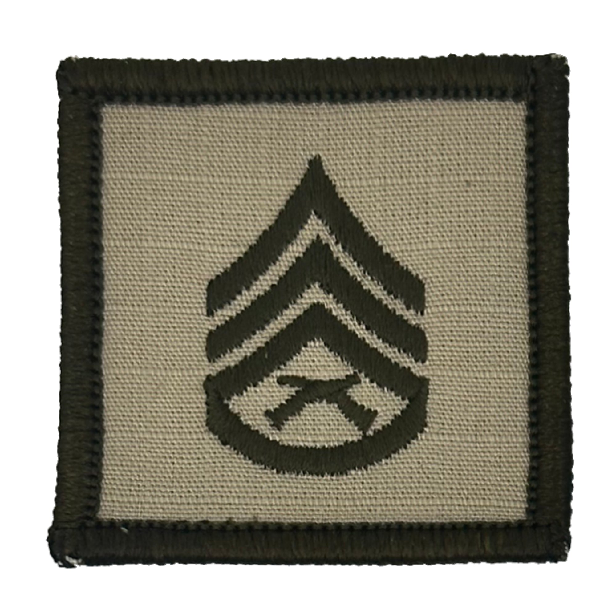 USMC Rank Insignia - 2x2 Patch