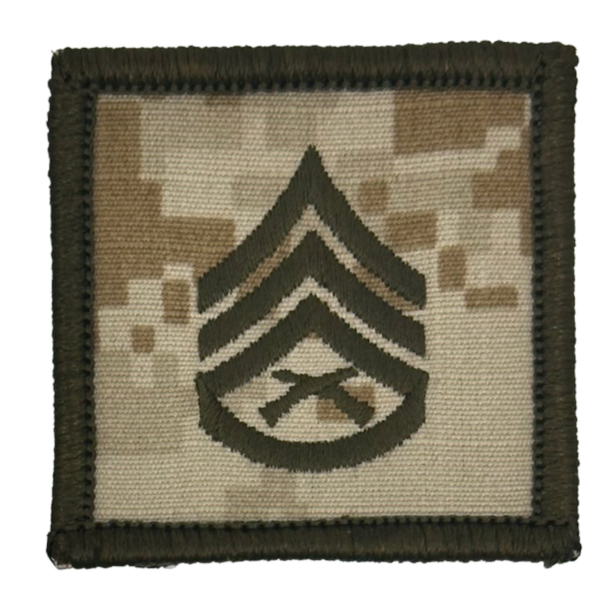 USMC Rank Insignia - 2x2 Patch