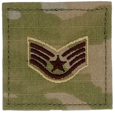 Air Force Rank - 3-Color OCP