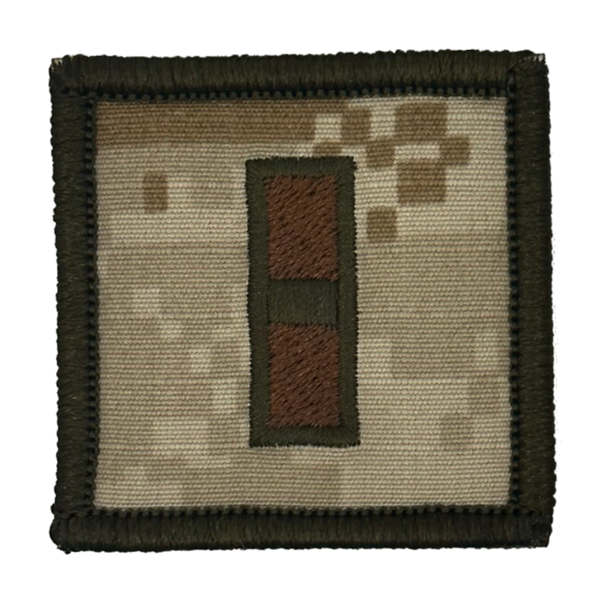 USMC Rank Insignia - 2x2 Patch