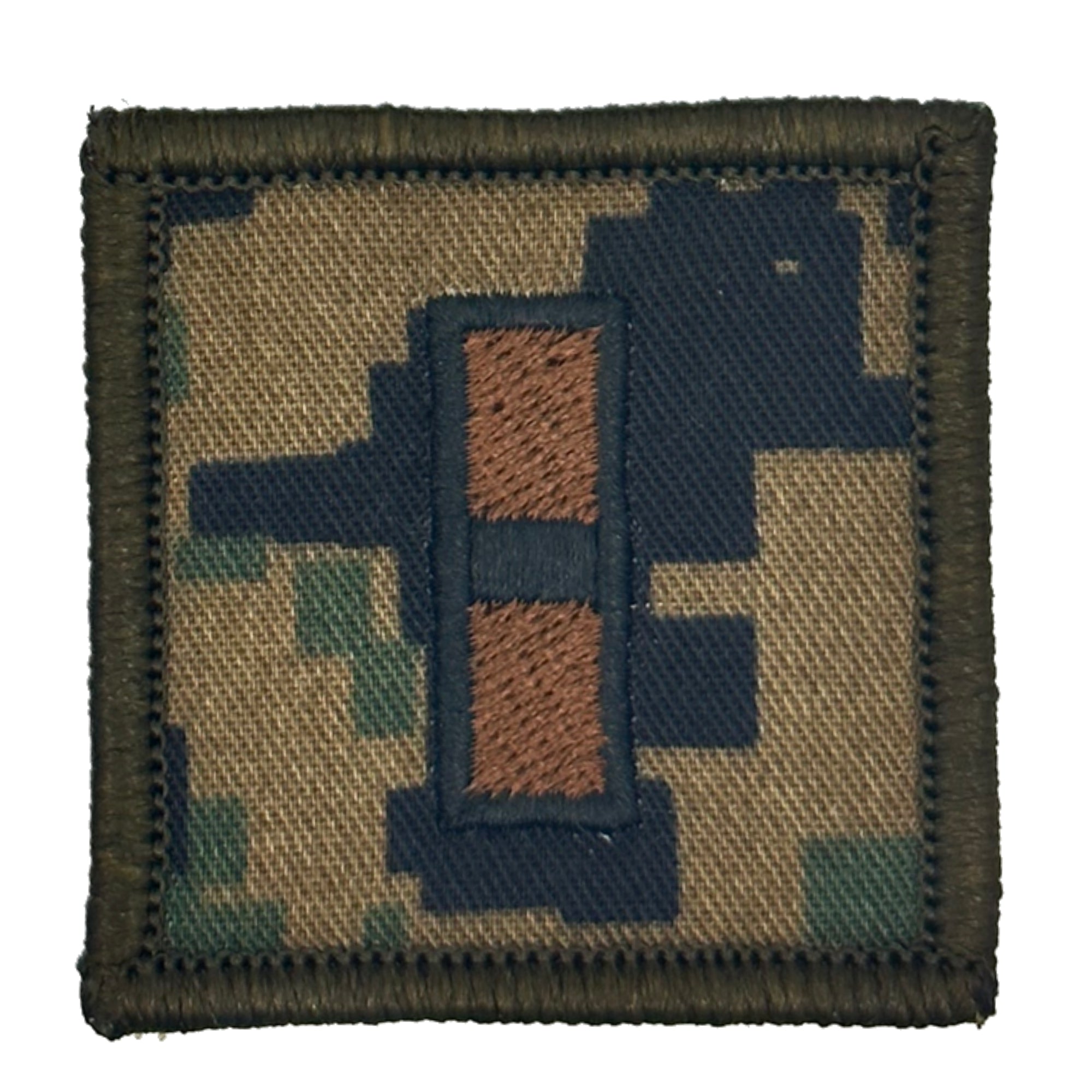 USMC Rank Insignia - 2x2 Patch