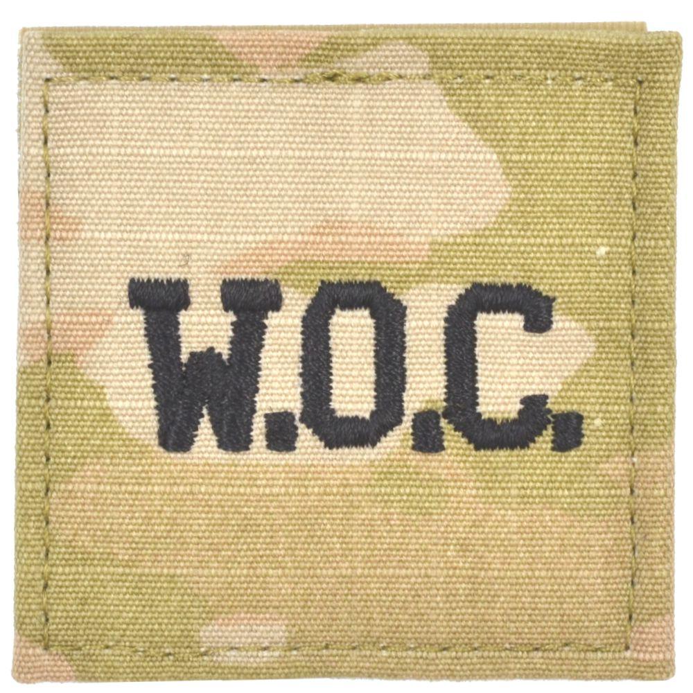 Army Rank w/ Hook Fastener Backing - 3-Color OCP