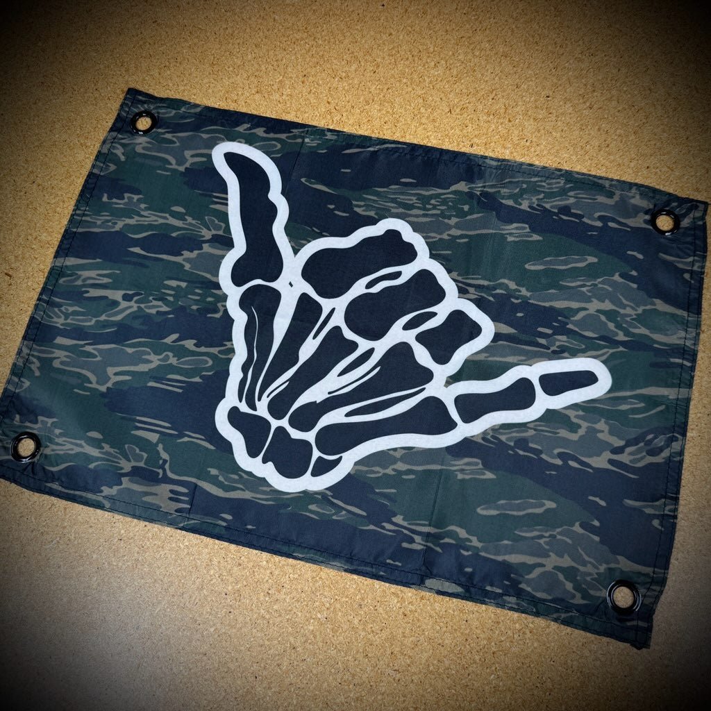 Hang Ten - 12"x17.5" - Mini Wall Banner - Tiger Strip