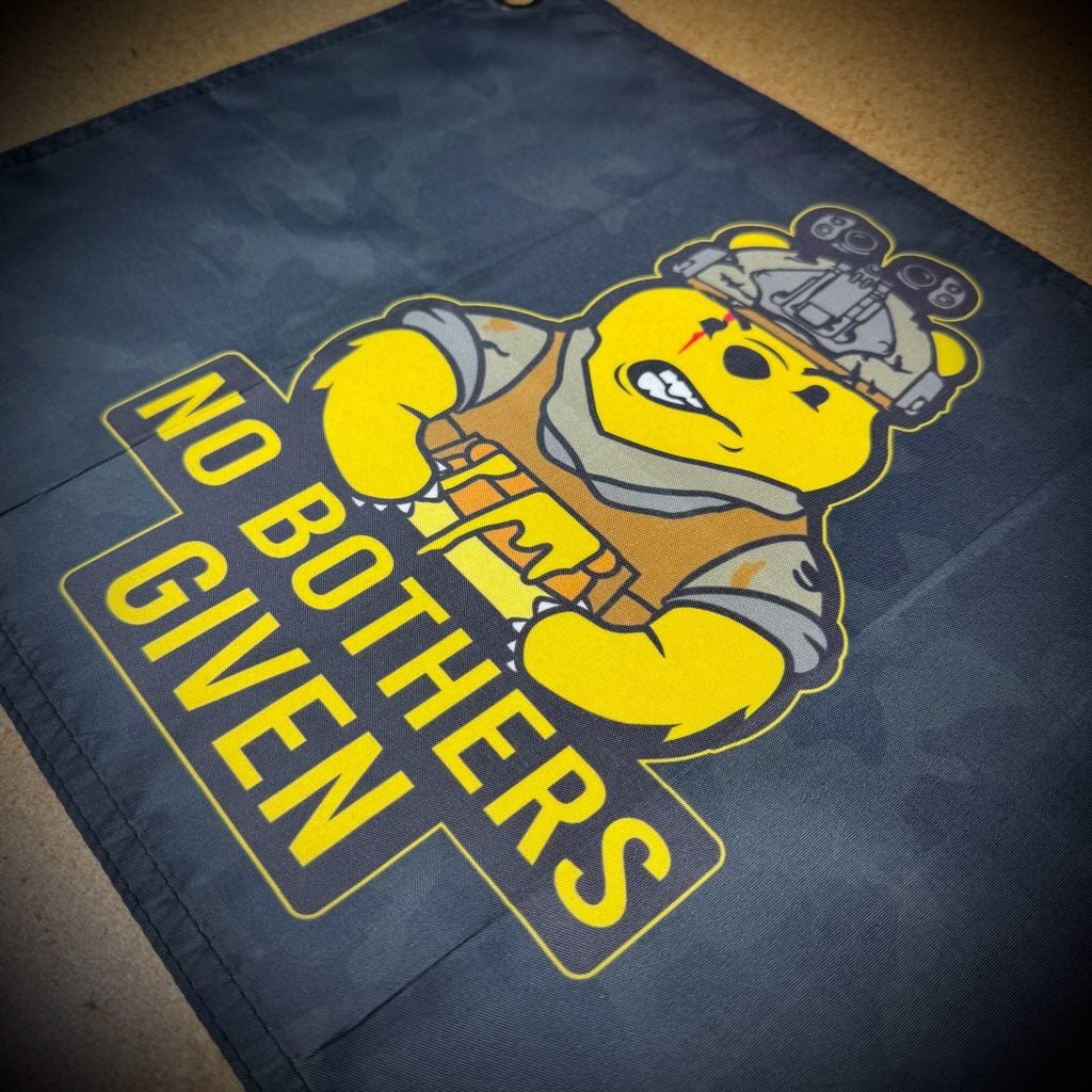 No Bothers Given - 12"x17.5" - Mini Wall Banner