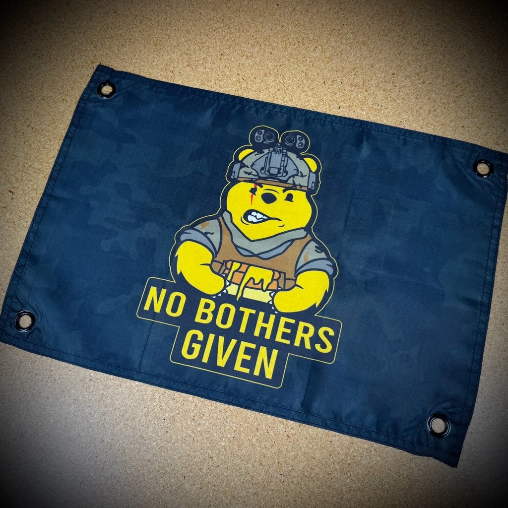 No Bothers Given - 12"x17.5" - Mini Wall Banner
