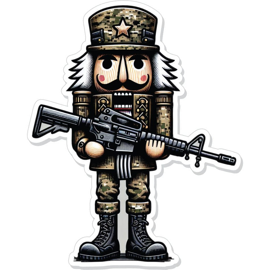 STICKER - Tactical Nutcracker - 3"