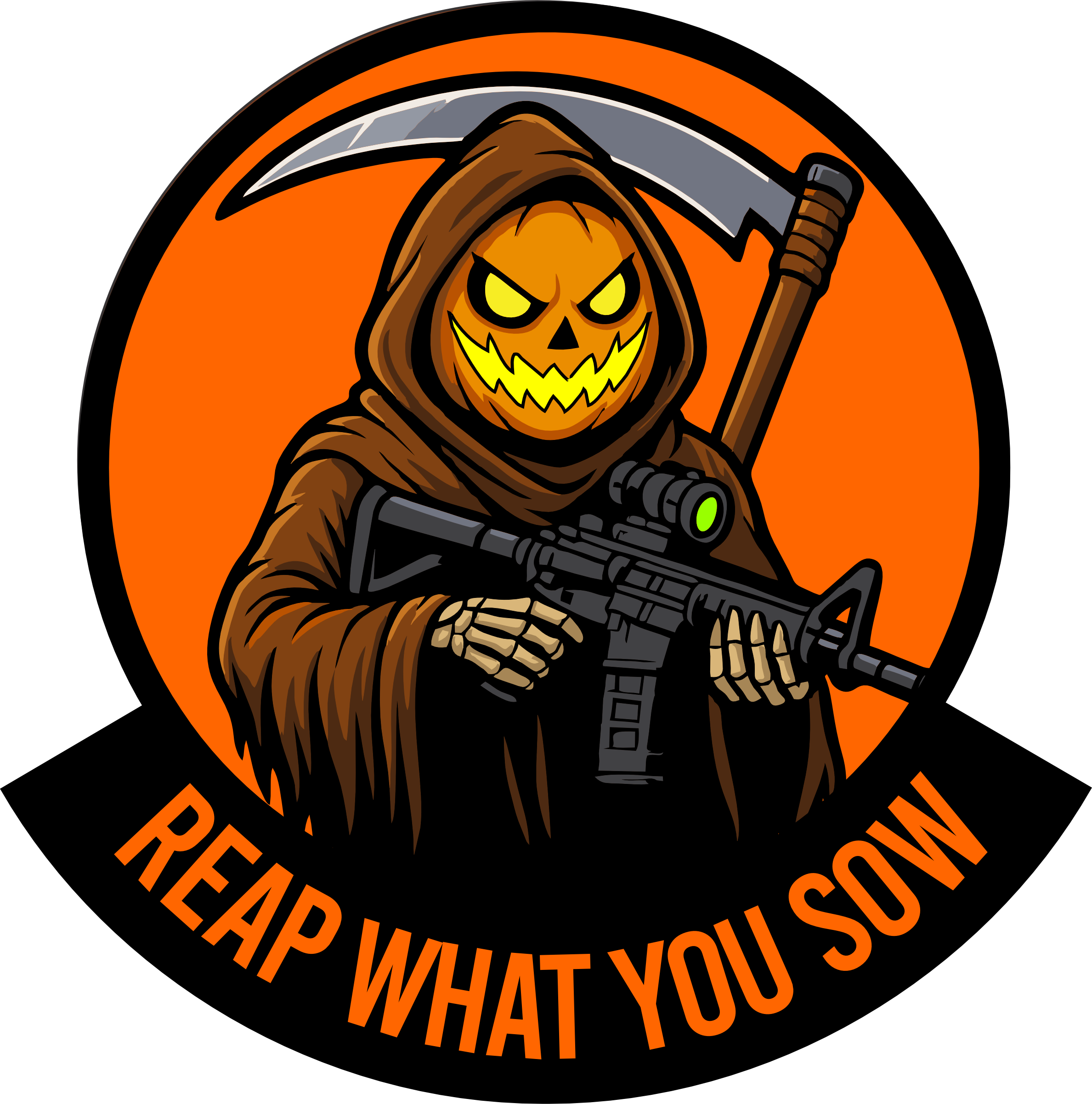 October 2025 POTM - Reap What You Sow - 3.5" - Sticker