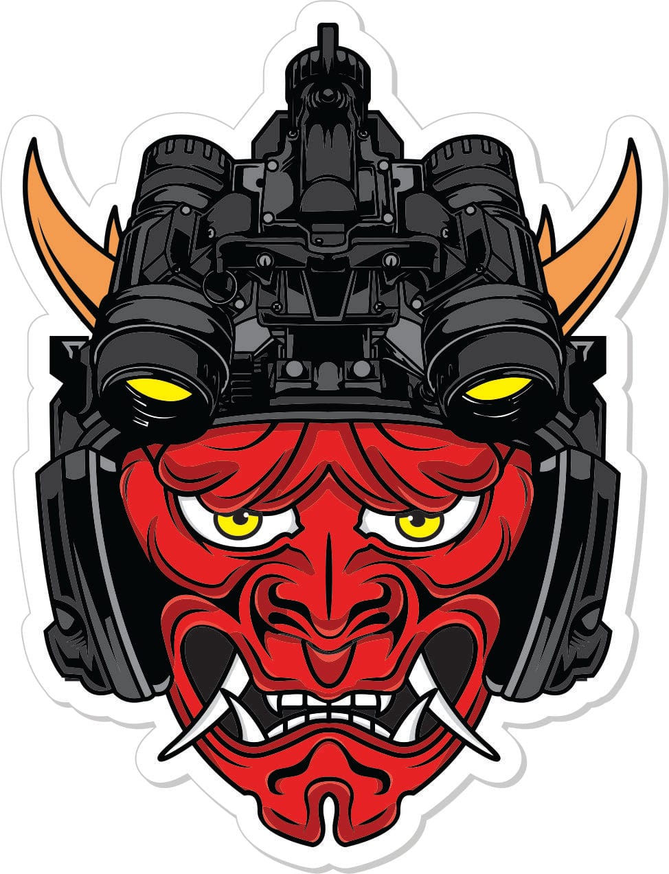 Tactical Oni - 4" Sticker