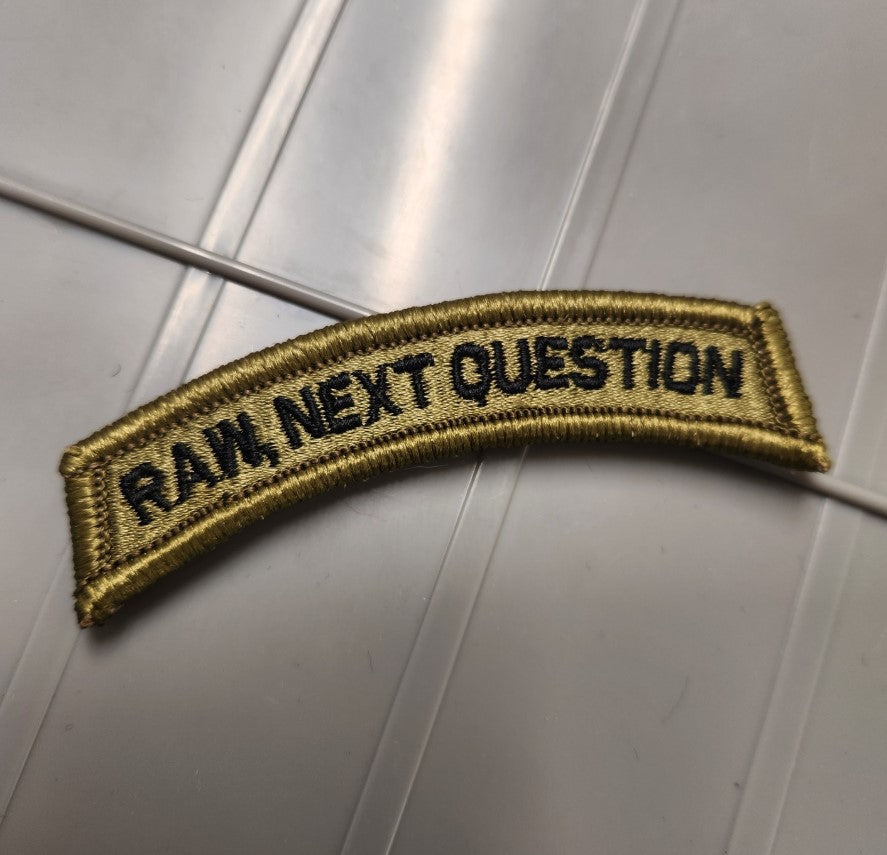 As Seen on Socials - Raw, Next Question - Long Tab - OCP w/Black