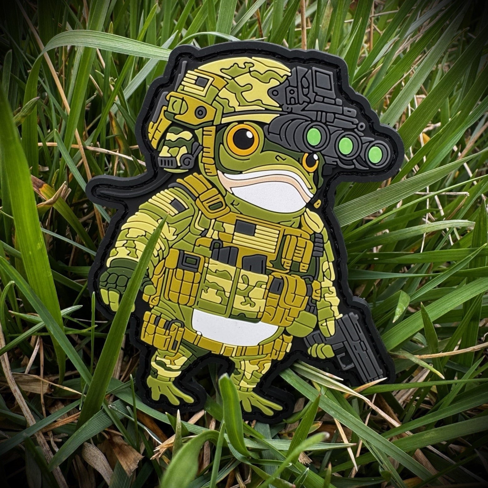 Ribbit Recon - Frog Ops - 4" PVC Patch