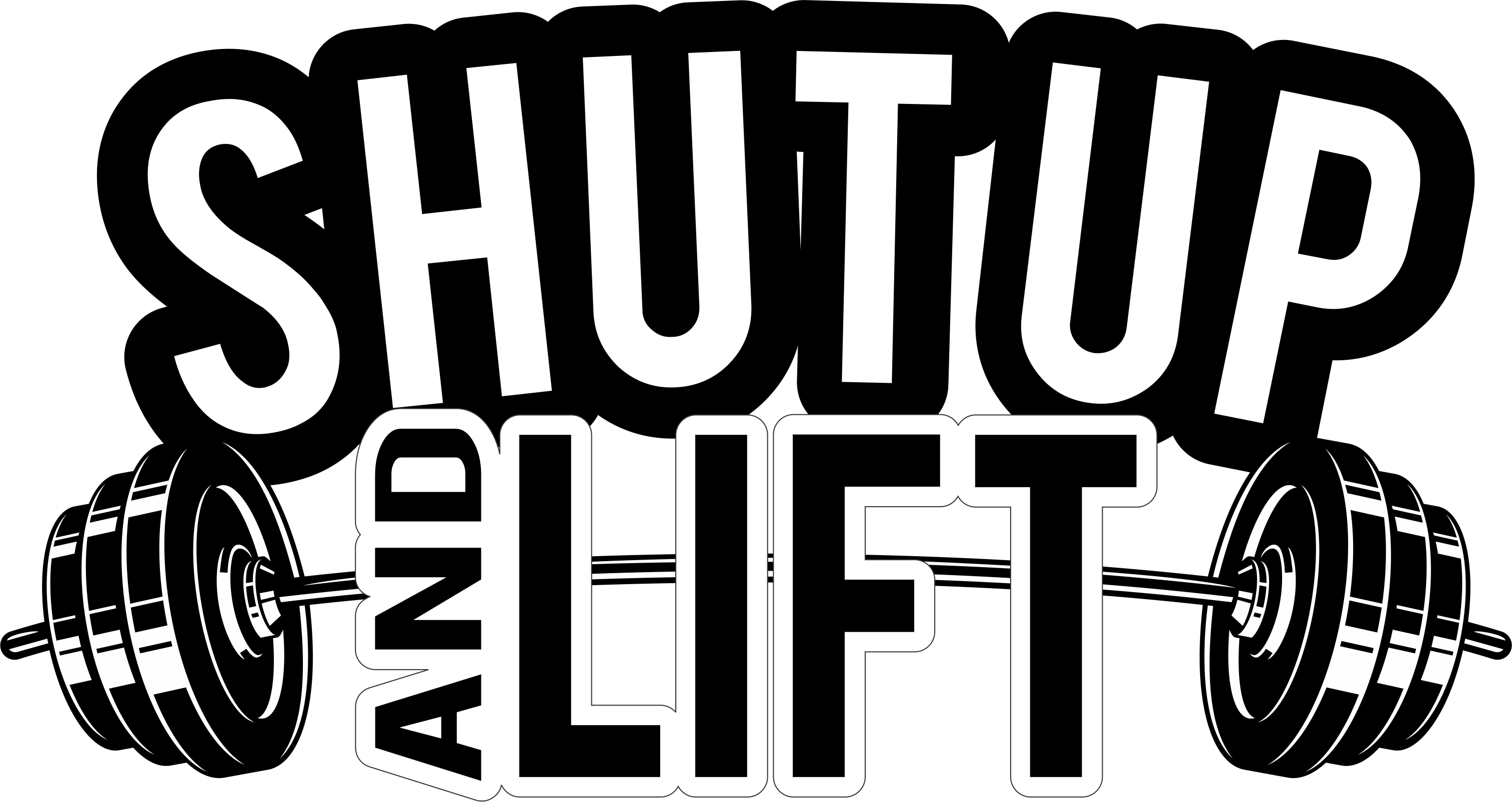 Shut Up and Lift - 4" Sticker