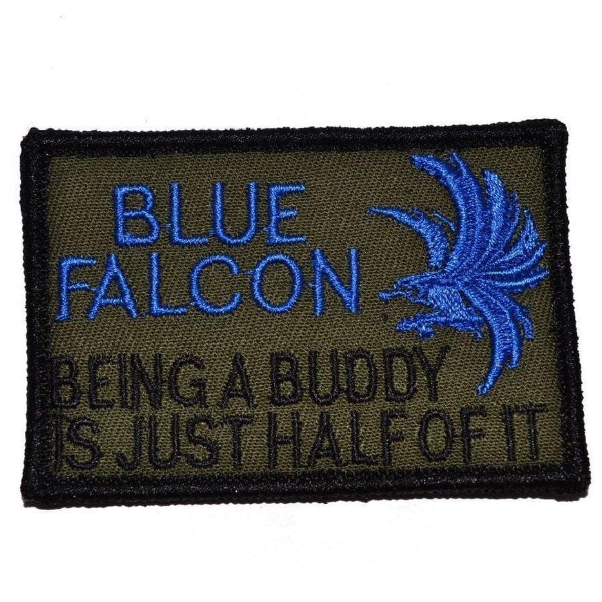 Blue Falcon 2x3 Patch