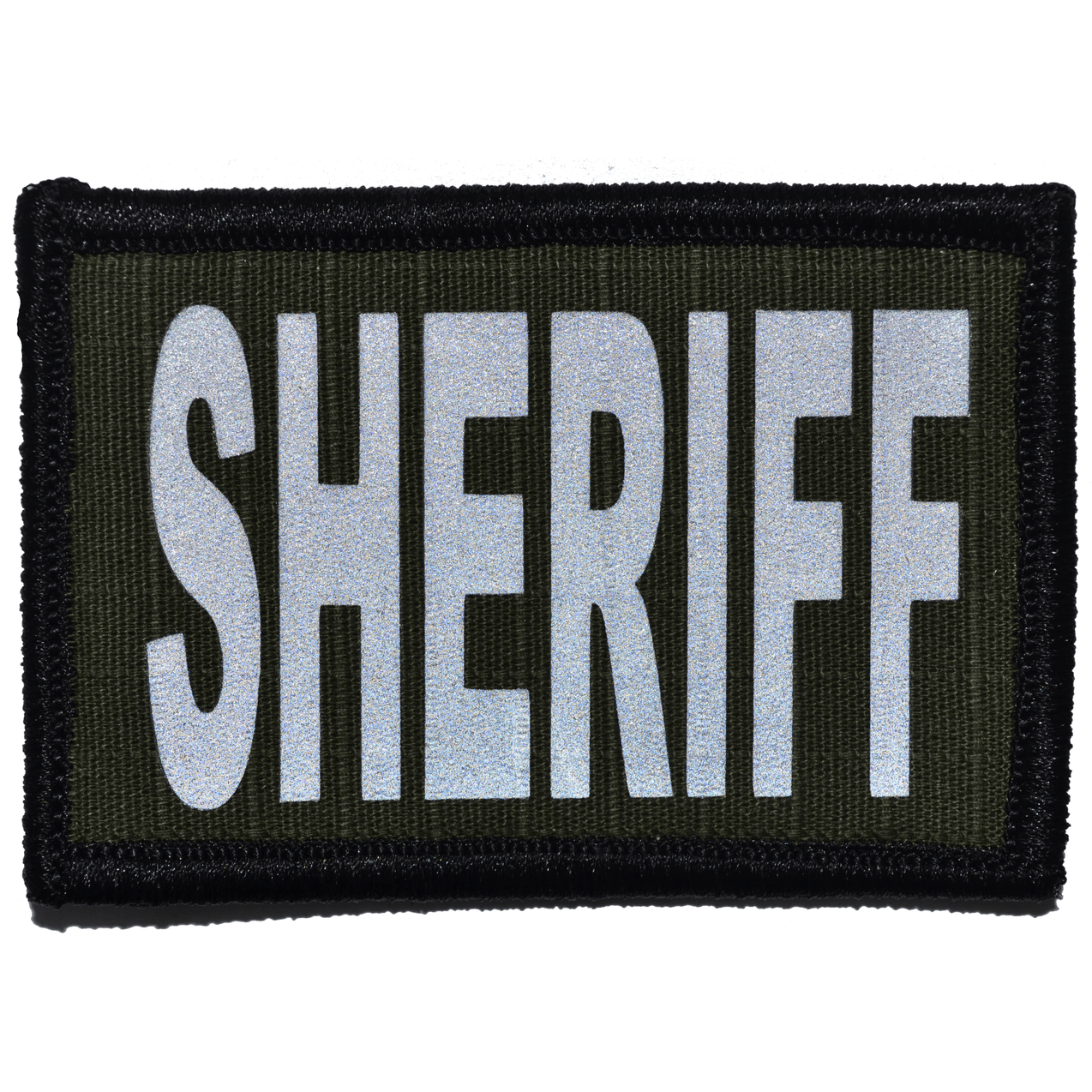 Reflective Sheriff Patch - 2inch x 3inch